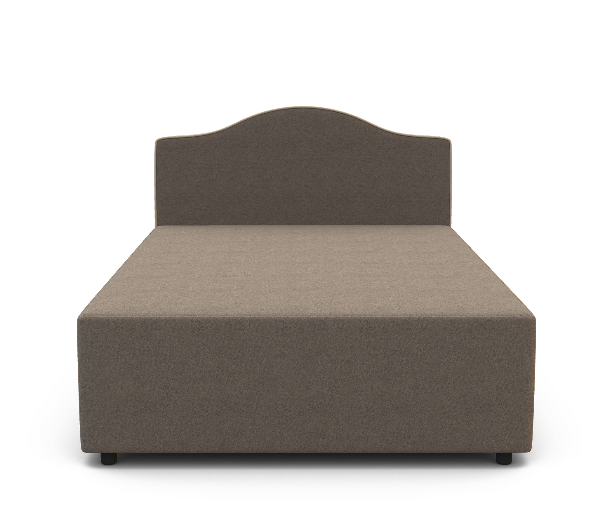 Изображение товара Кровать тахта Шарм-дизайн Класс 140 x 106.5 x 202 см из массива дерева и велюра