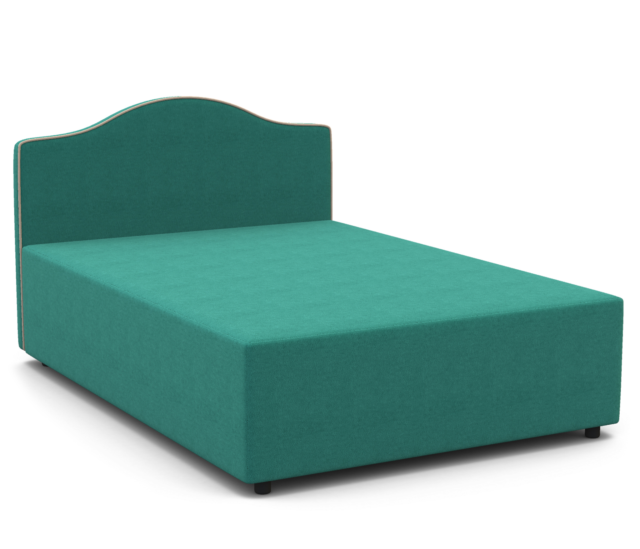 Изображение товара Кровать тахта Шарм-дизайн Класс 90 x 106.5 x 202 см из массива дерева