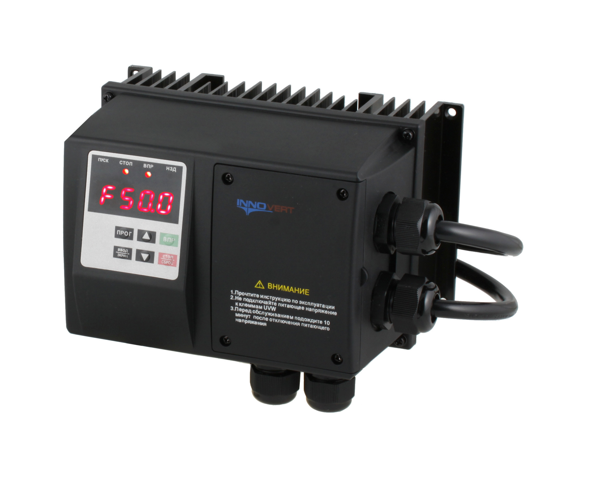Изображение товара Преобразователь частоты Innovert IPD IPD401P43B 1.50 А 0.4 кВт