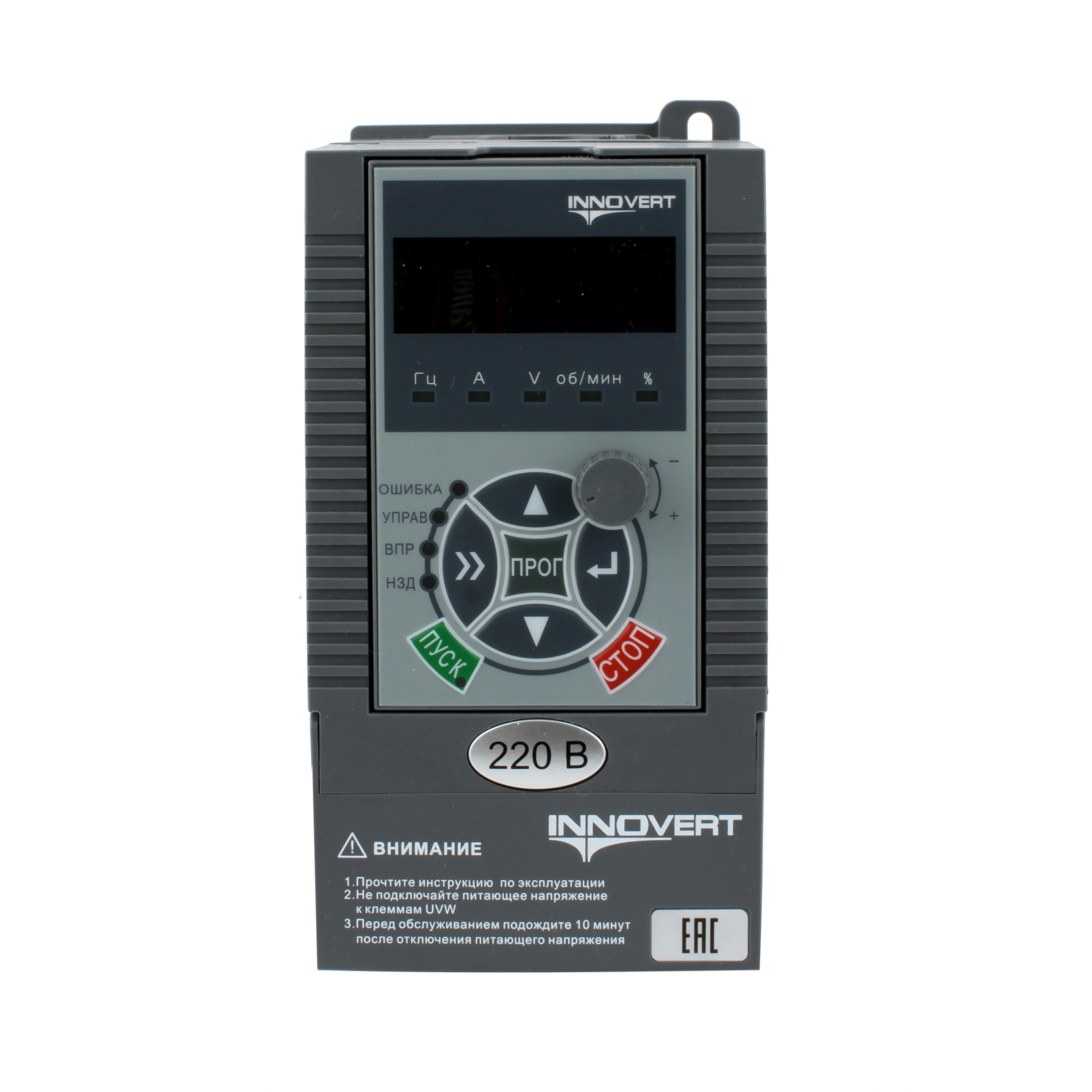 Изображение товара Преобразователь частоты Innovert ITD ITD751U21B2_0302 4.50 А 0.75 кВт