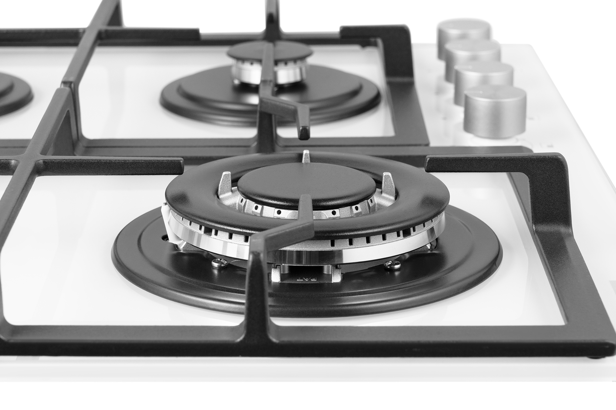 Изображение товара Газовая варочная панель Weissgauff HGG 641 WGV Premium Line белая 4 конфорки