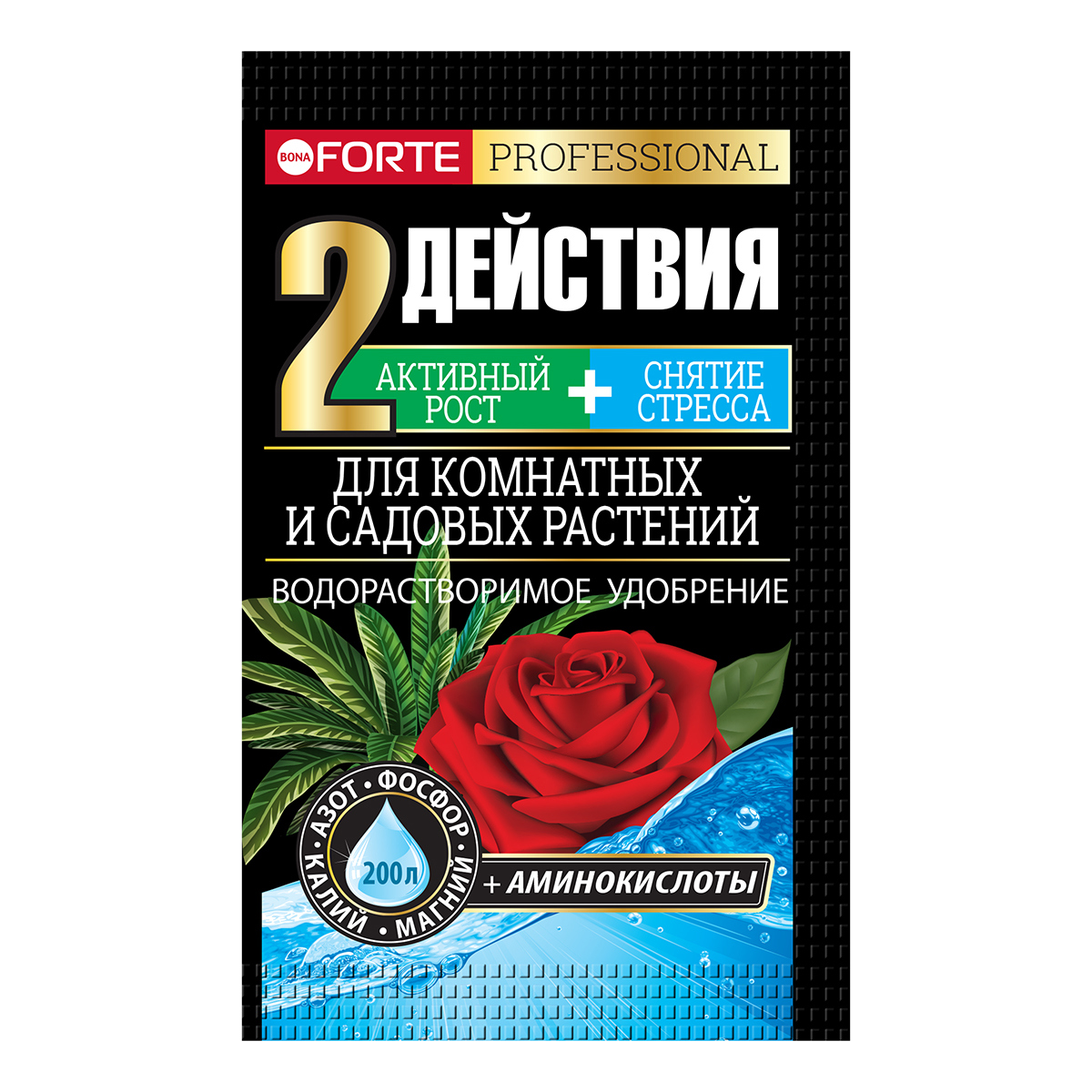 Изображение товара Удобрение Bona Forte 277183 для комнатных и садовых растений 100 г