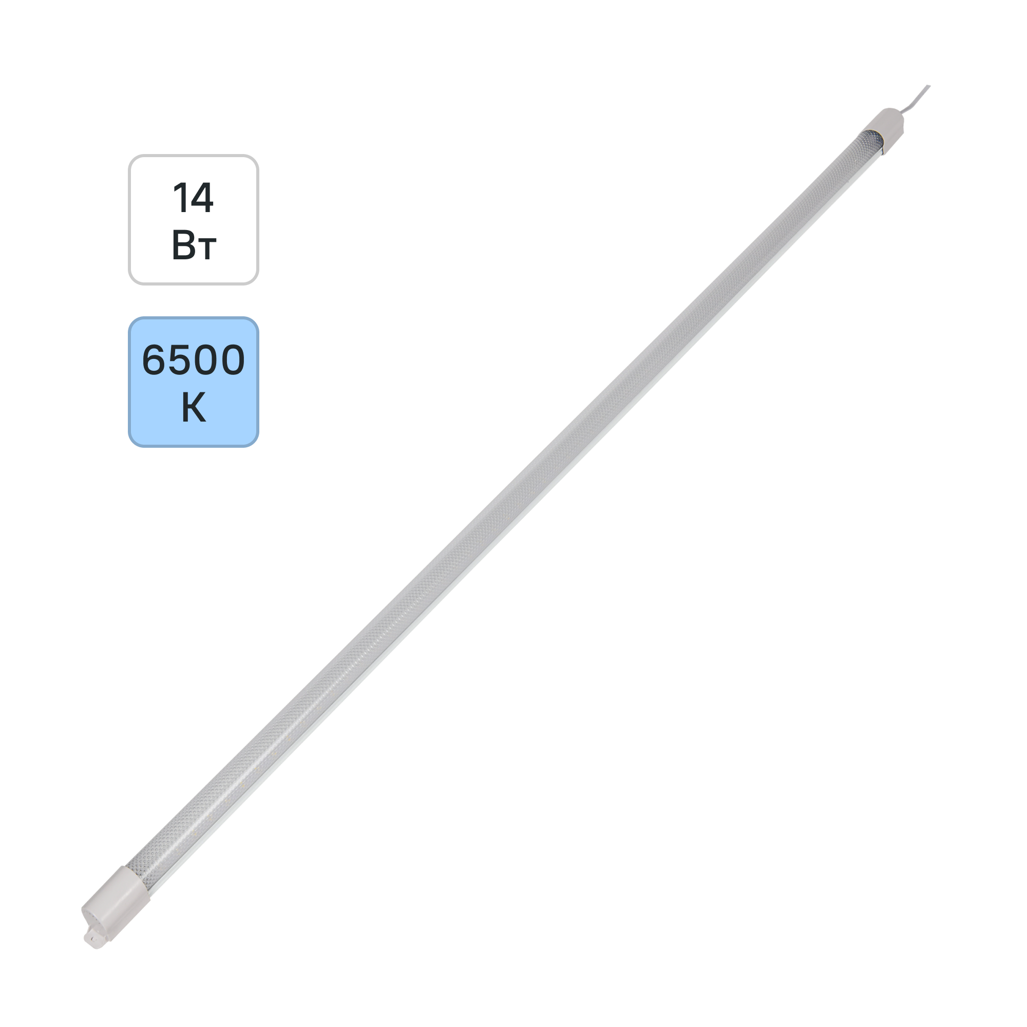 Изображение товара Линейный светодиодный светильник IEK ДБО Mezonin 0108 115 см 14 Вт холодный белый свет