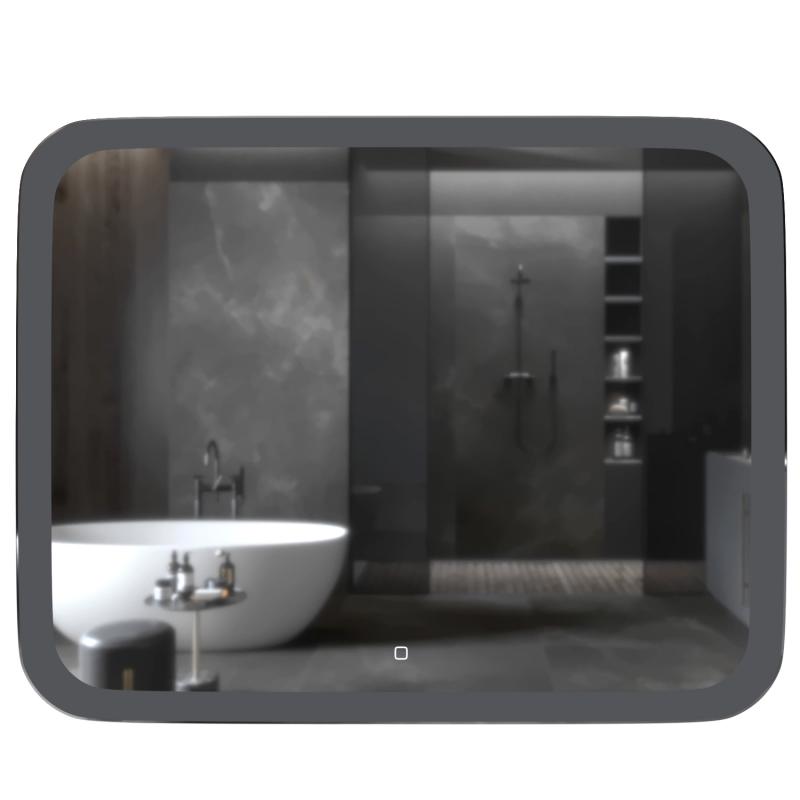 Изображение товара Настенное зеркало с подсветкой Mixline Стив 100x80 см