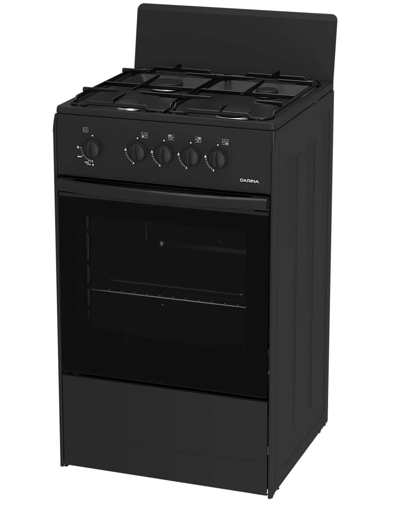 Изображение товара Газовая плита с духовкой Дарина GM441 001 At антрацит 50x85x51 см Россия