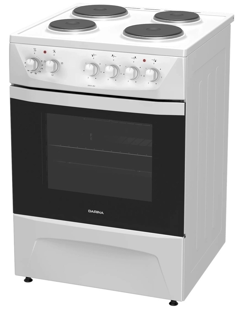 Изображение товара Электрическая плита с духовкой Дарина 4607152044133 60x85x60 см цвет белый