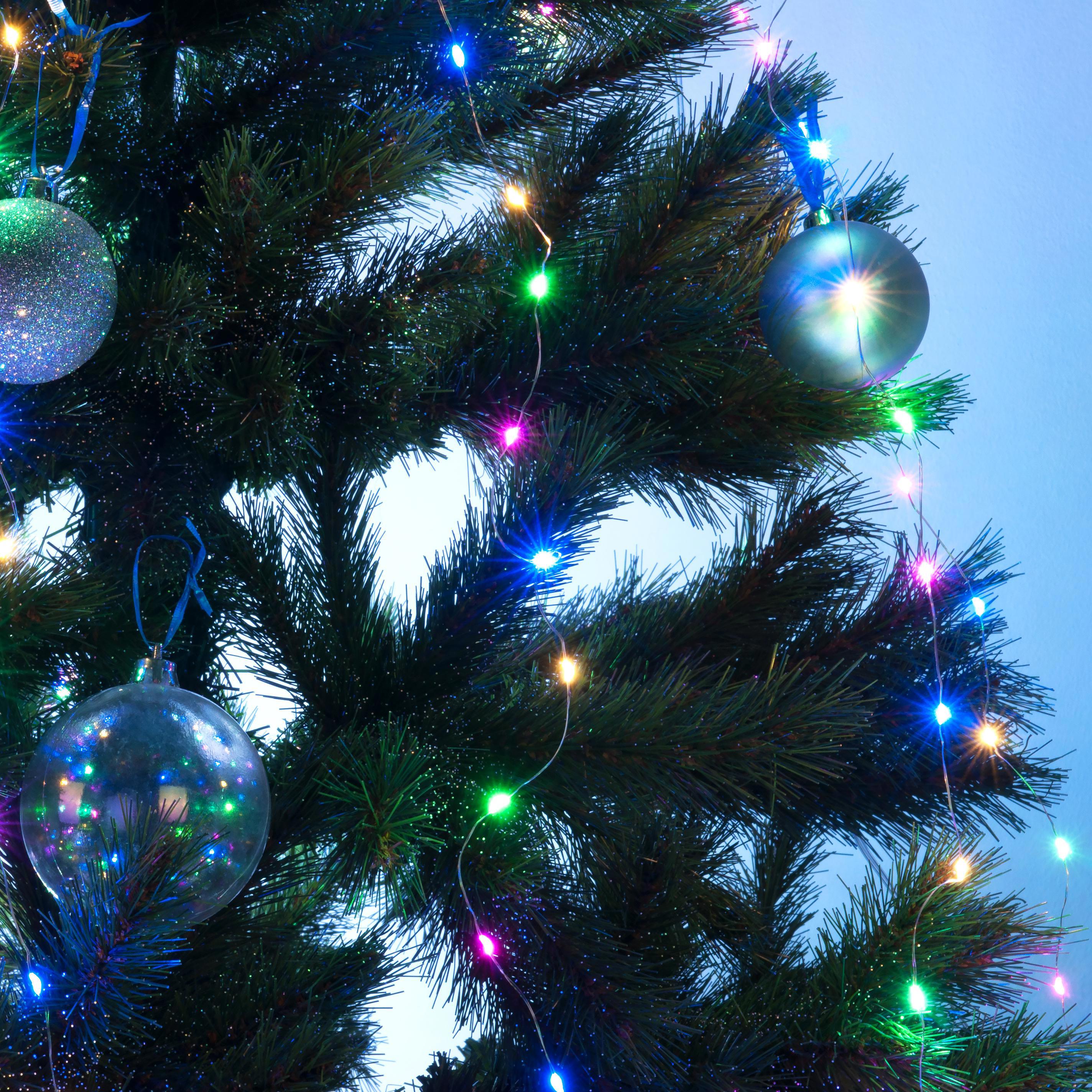 Изображение товара Электрогирлянда комнатная Eurosvet a060419 занавес 2x2 м 832 ламп прозрачный 8 режимов работы