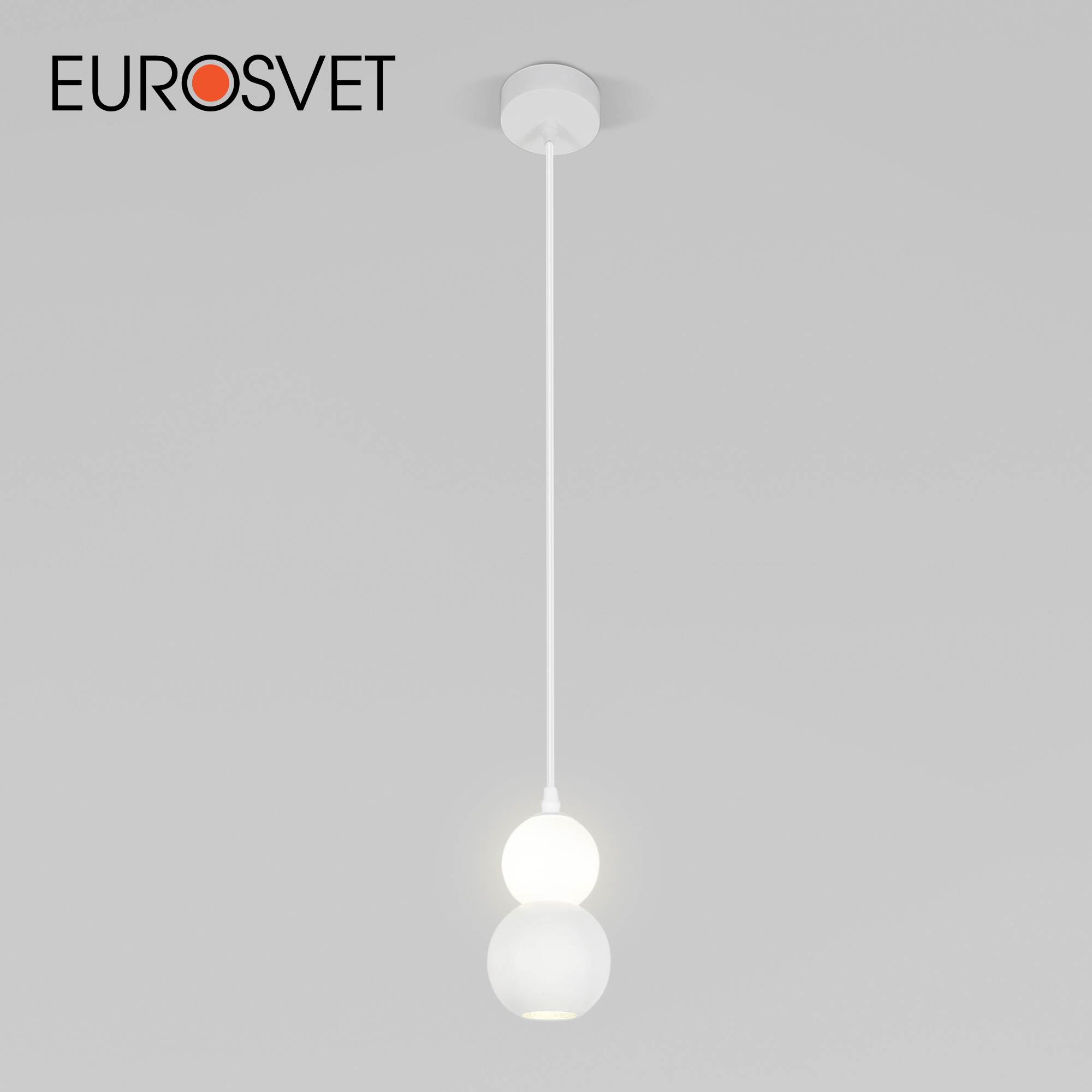 Изображение товара Светильник подвесной EUROSVET 50250/1 LED белый