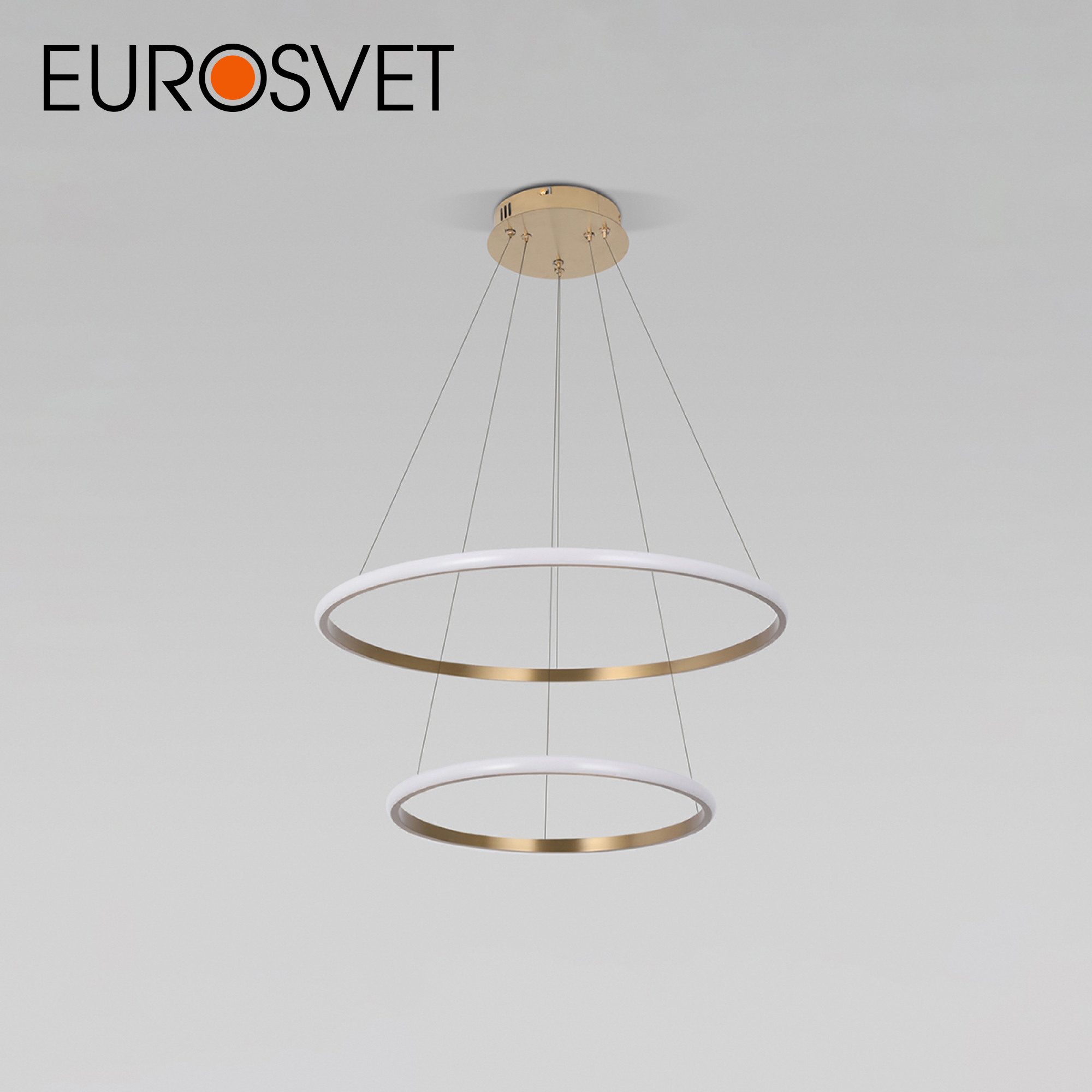 Изображение товара Люстра подвесная светодиодная Eurosvet 90264/2 с пультом и регулировкой яркости