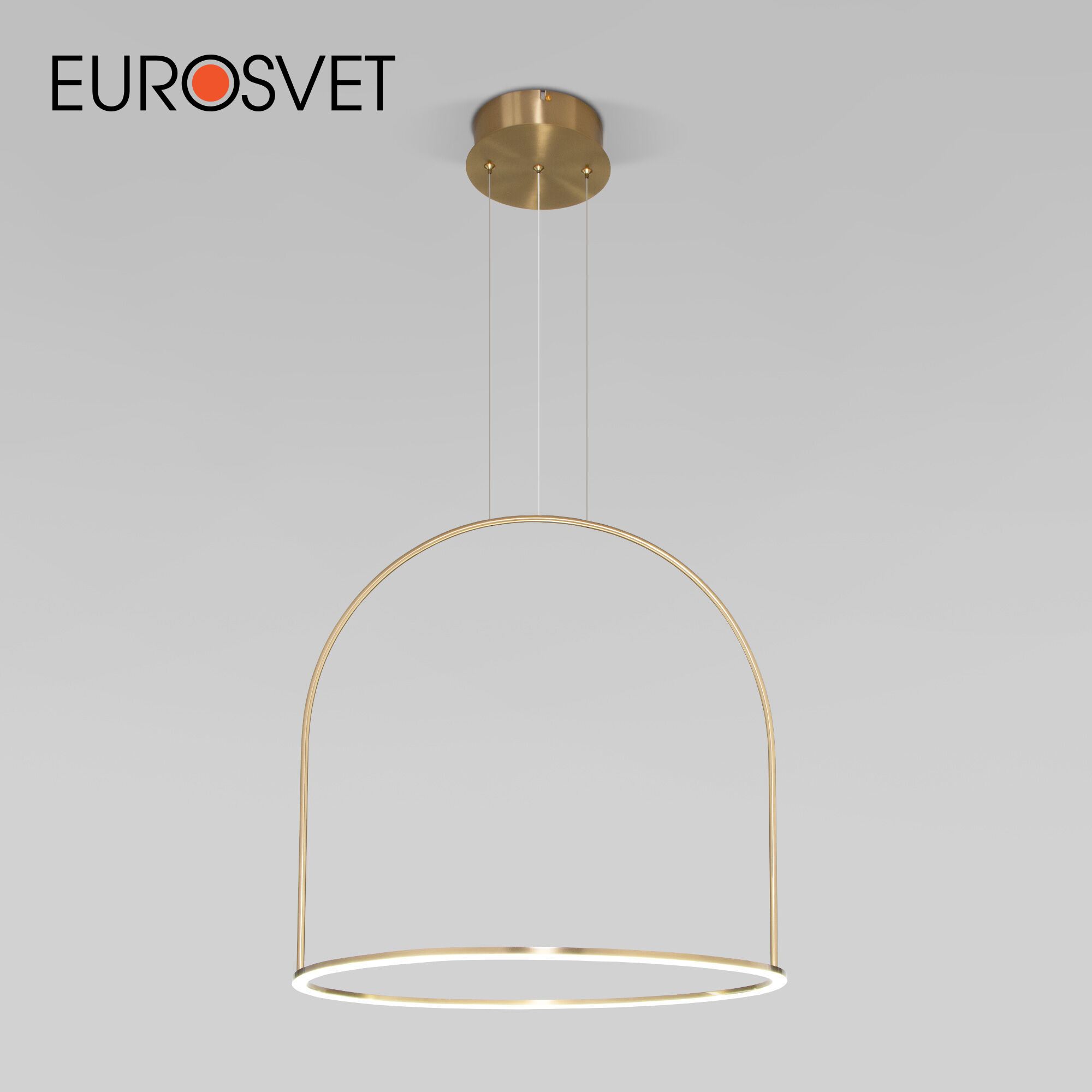 Изображение товара Подвесной светодиодный светильник Eurosvet 90323/1 регулировка цвета и высоты