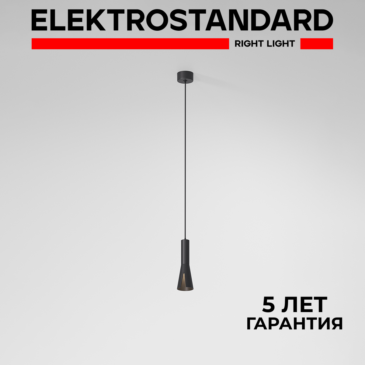 Изображение товара Светильник подвесной светодиодный Elektrostandard Pino 50311 LED 5W черный
