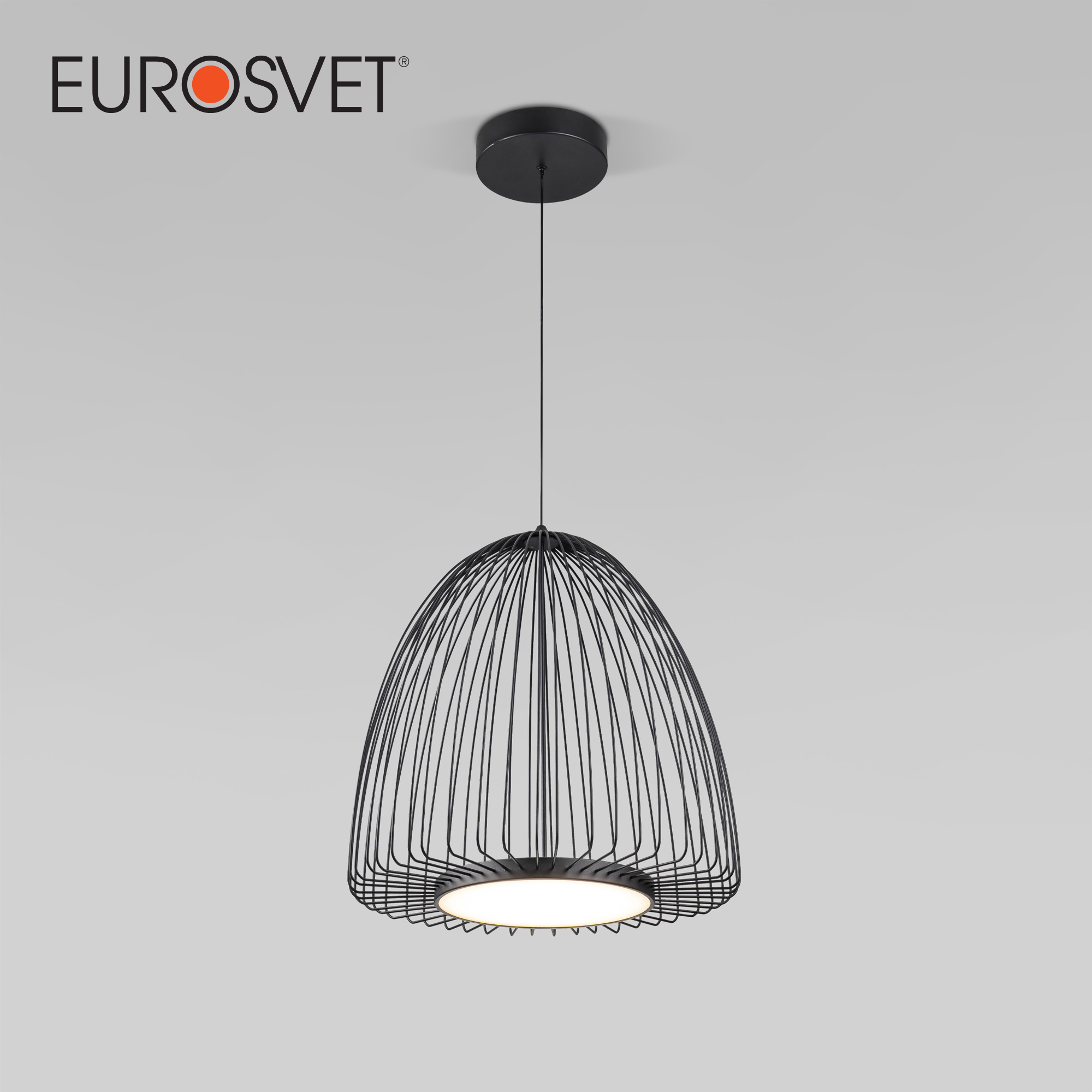 Изображение товара Светильник подвесной Eurosvet Comodita 40010/1 LED черный