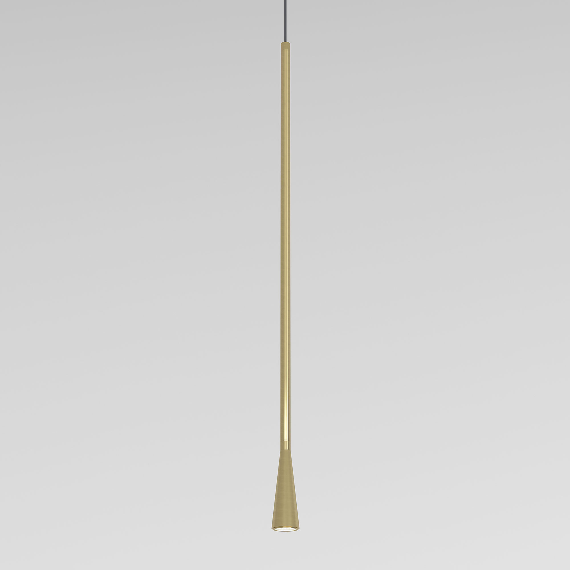 Изображение товара Светильник подвесной светодиодный Elektrostandard Vist 50312 LED латунь 7W 3000K