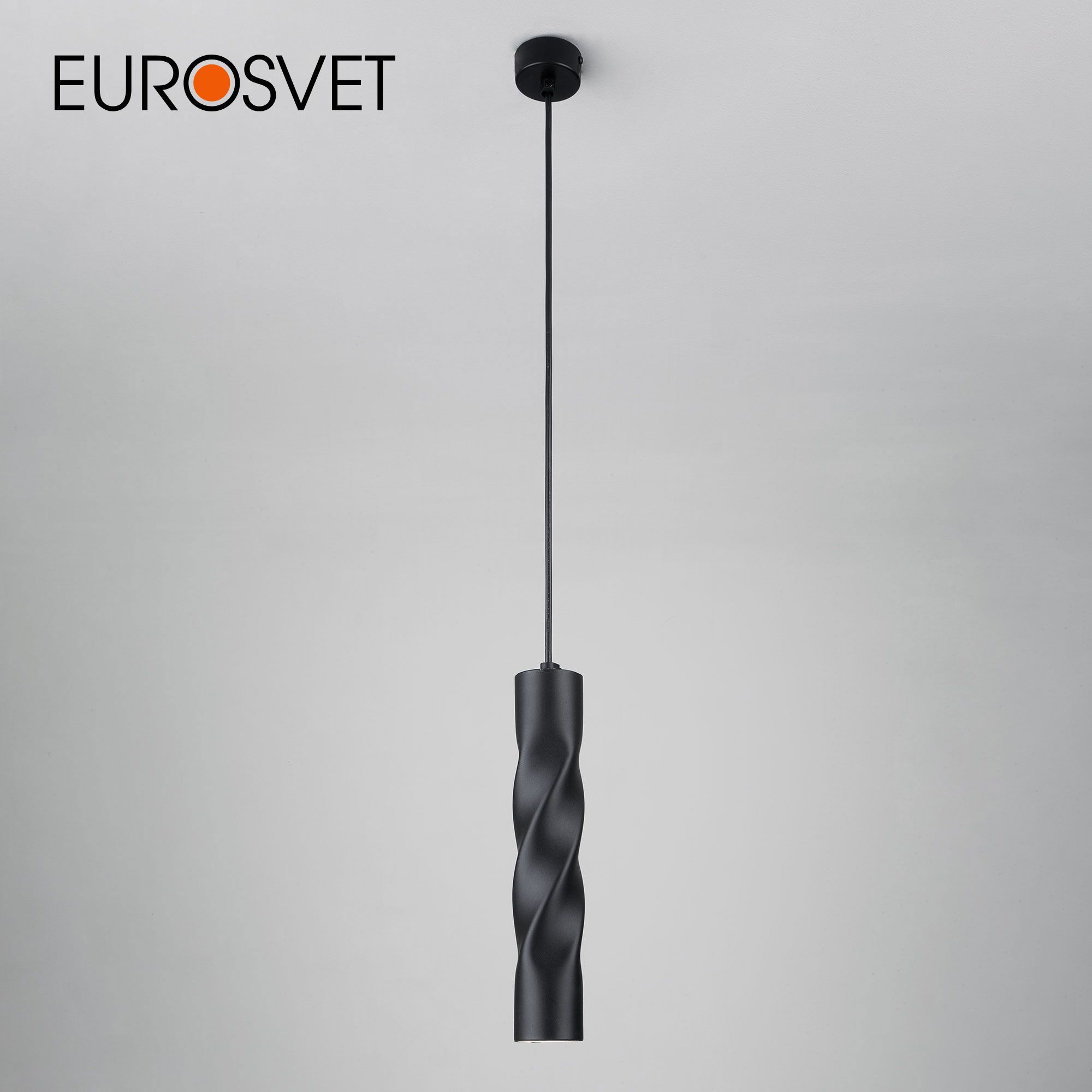 Изображение товара Светильник Eurosvet Scroll 00000083592 подвесной черный 5Вт 250Лм