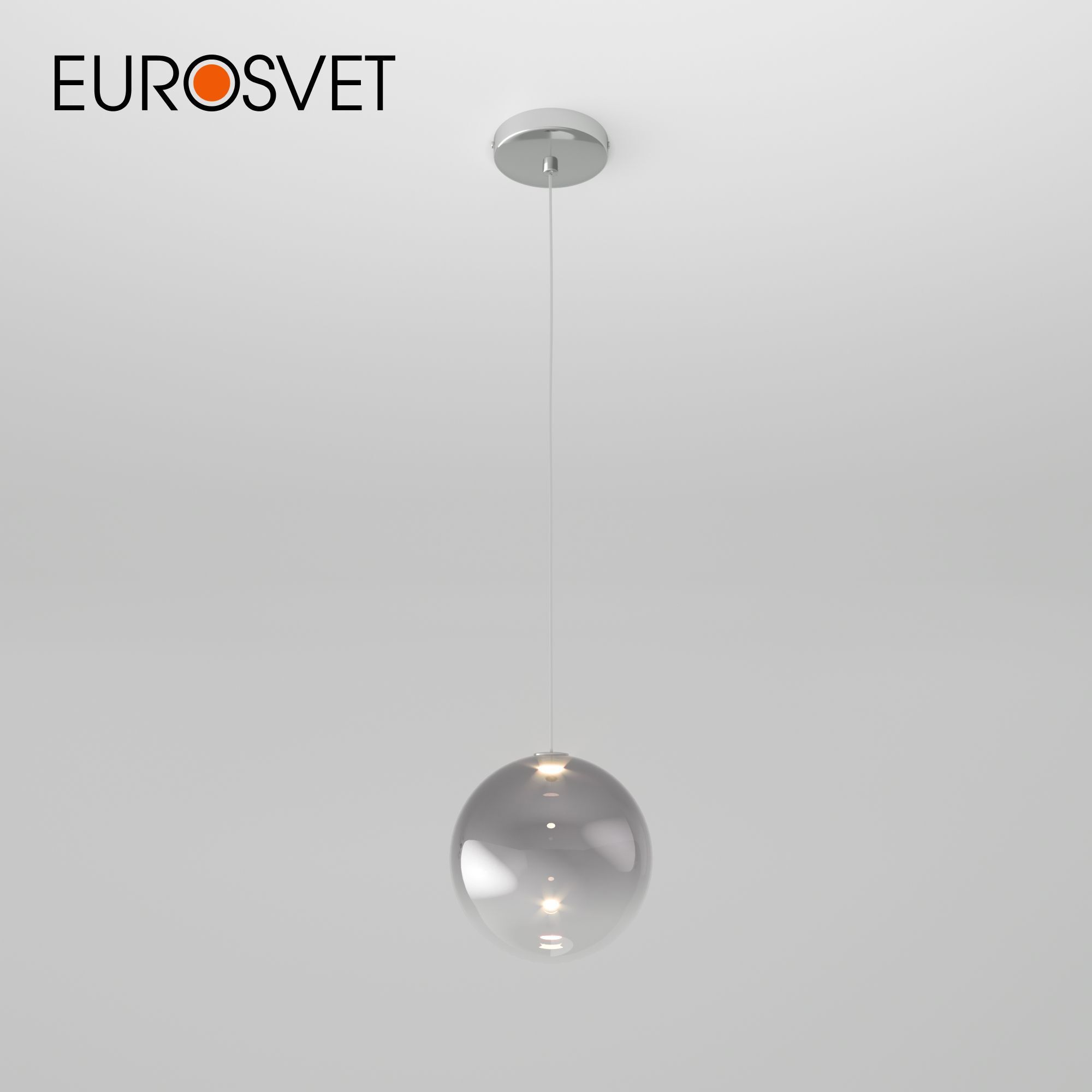 Изображение товара Светильник подвесной EUROSVET a058635 50231/1 LED хром