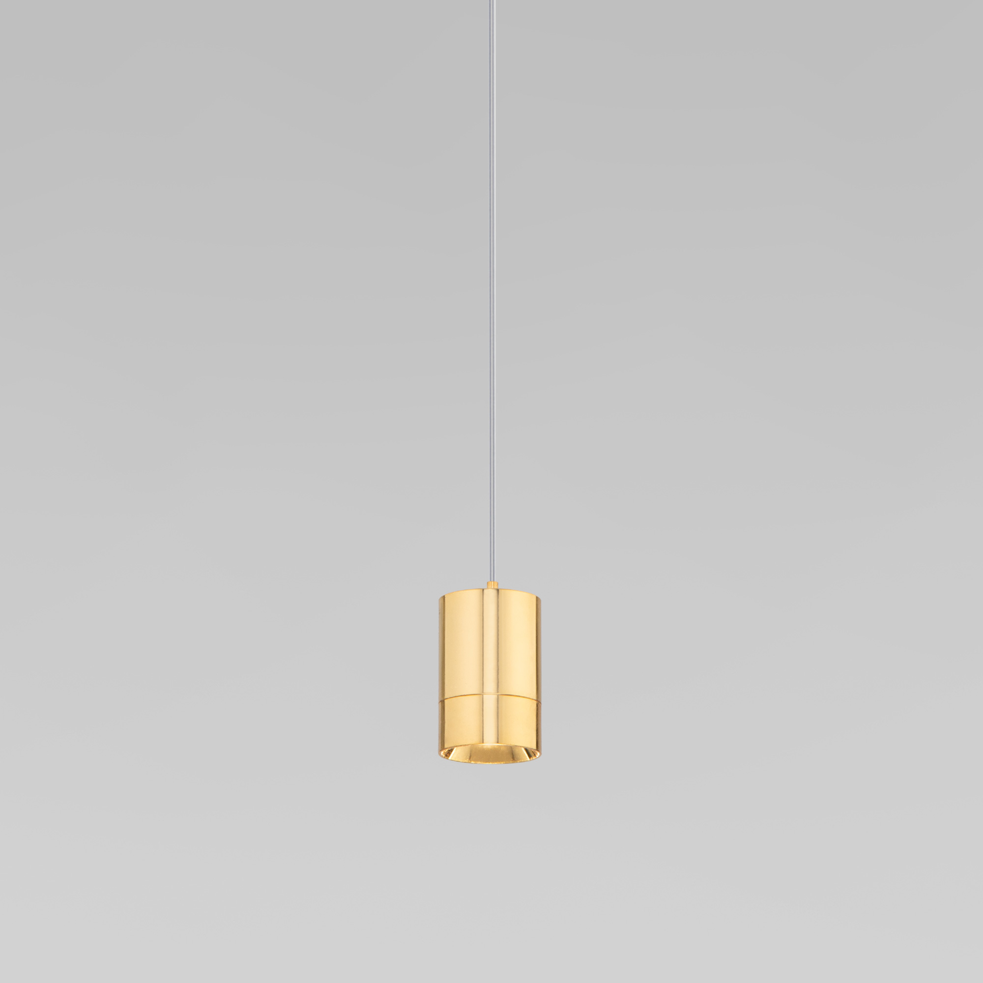 Изображение товара Подвесной светильник EUROSVET a061426 Piccolo 1м² золотой с регулировкой высоты