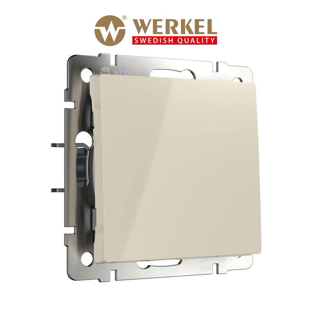 Изображение товара Кнопка дверного звонка проводная Werkel W1114503 цвет слоновая кость