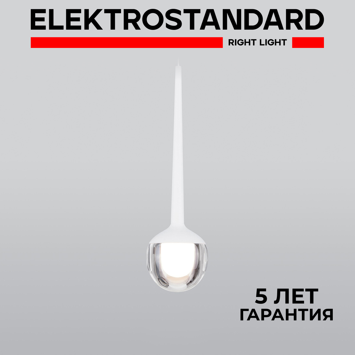 Изображение товара Подвесной светодиодный светильник Elektrostandard DLS028 6W белый для дома и кафе
