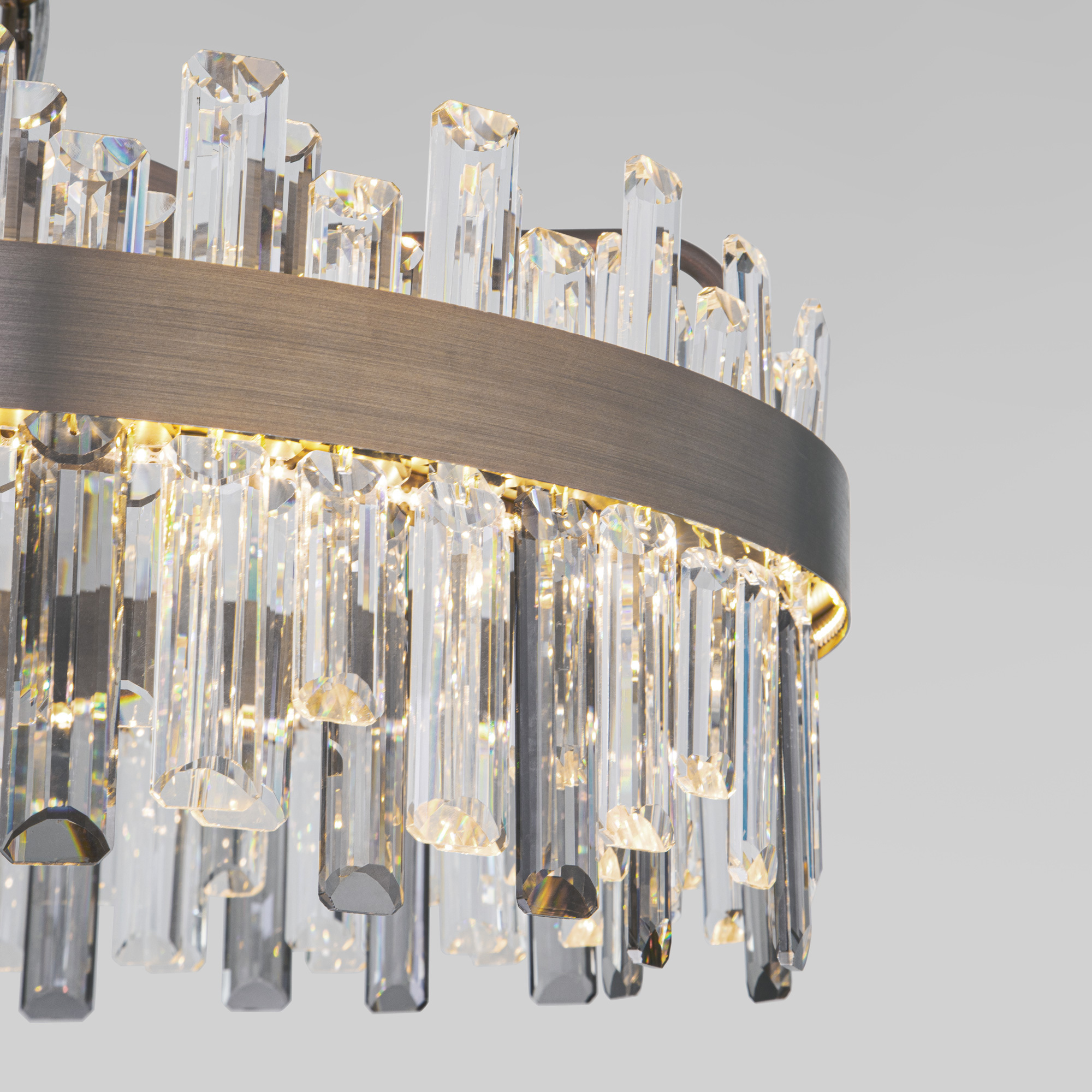 Изображение товара Подвесной светильник Bogates Sparkle 417/1 бронза желтый 74 Вт