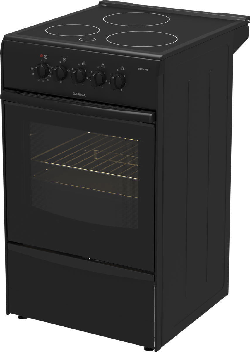 Изображение товара Электрическая плита с духовкой Darina 200064 50x85x56 см цвет антрацит