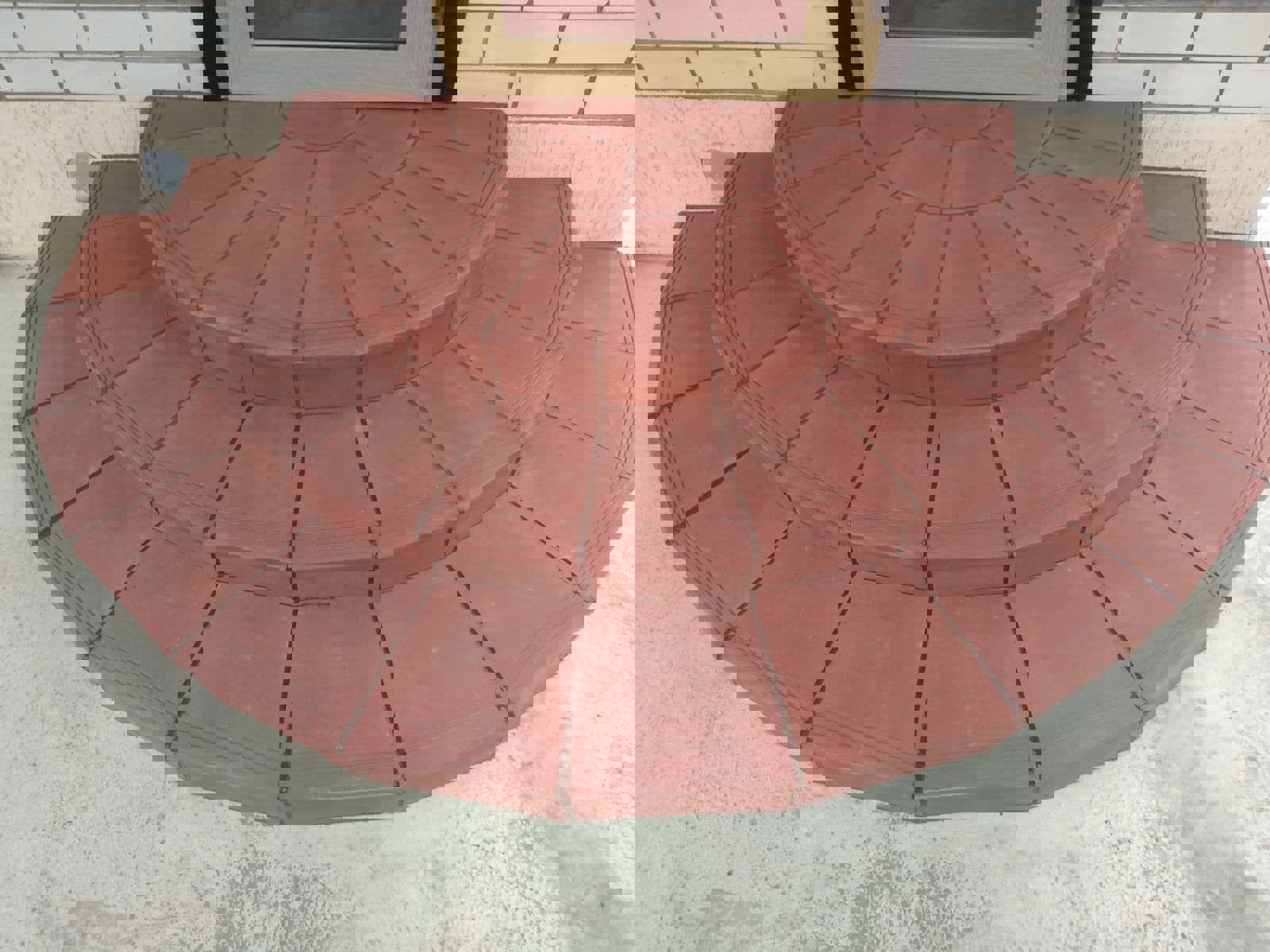 Изображение товара Фронтальная ступень для лестниц WEECO Берлин, 34.5х33 см, терракот