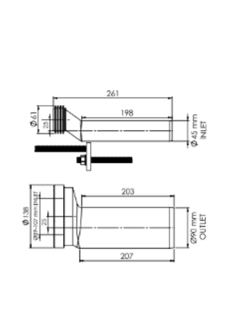 Изображение товара Набор креплений для систем инсталляции унитазов Izyapi 160070 Турция
