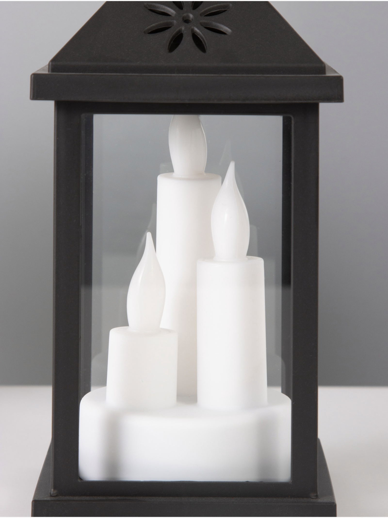 Изображение товара Фонарик декоративный Risalux 10757206 3 свечи 1.5Вт 3хААА 10x10x22см