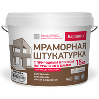 Изображение товара Штукатурка мраморная Bayramix Kashmir Gold-K 15 кг