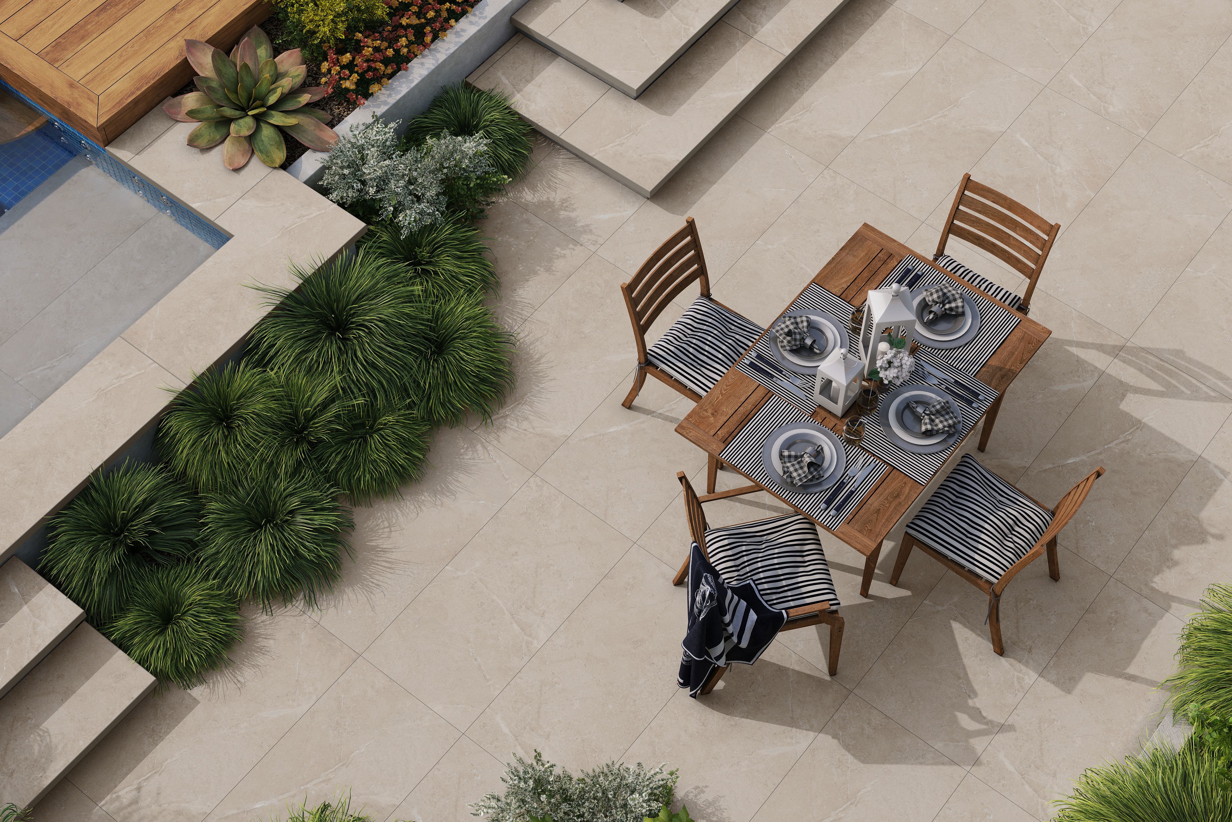 Изображение товара Керамогранит Gravita Ural 60x120 см бежевый R10 антивандальный в стиле камень