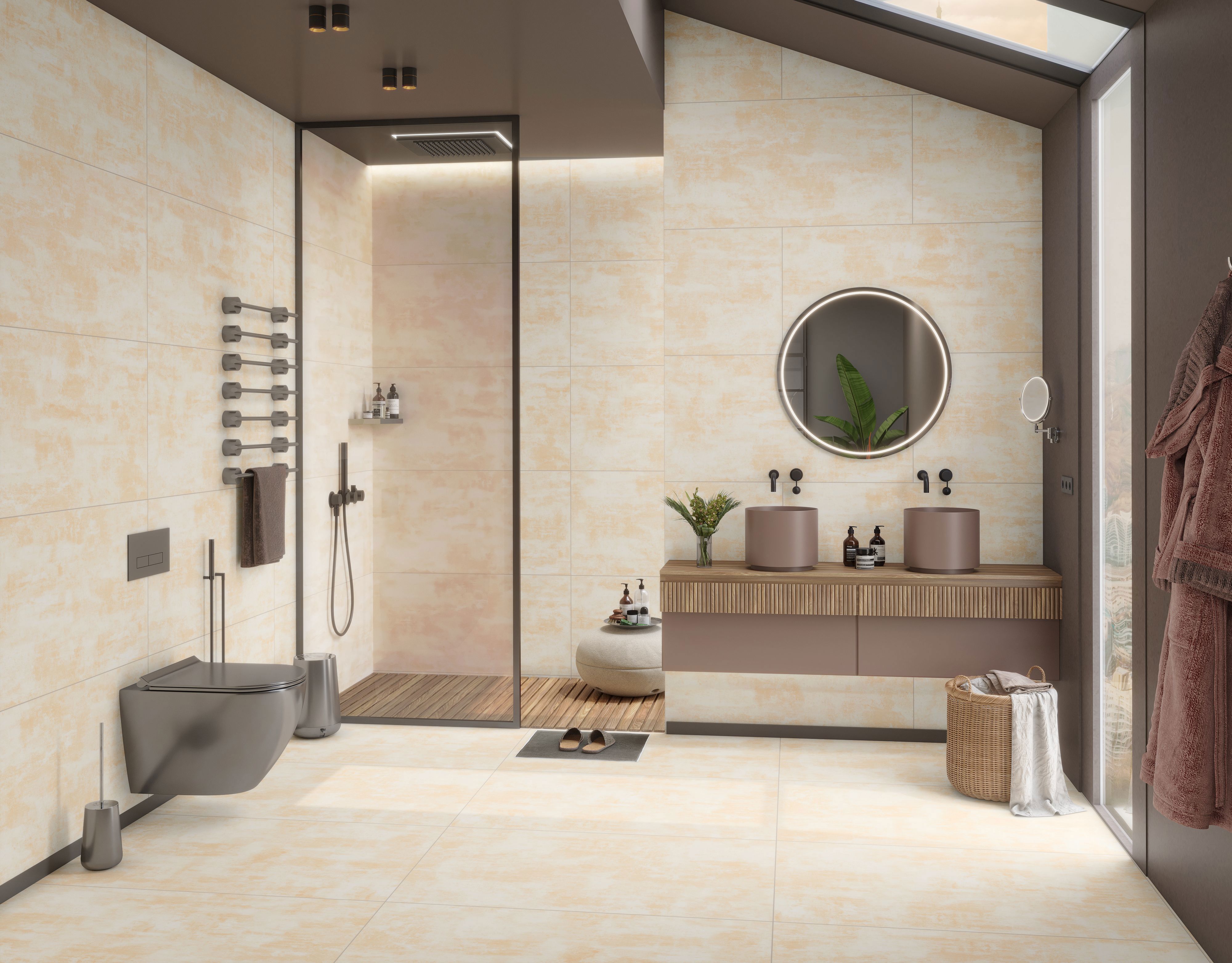 Изображение товара Керамогранит Gravita Fubes 60x120см цвет crema