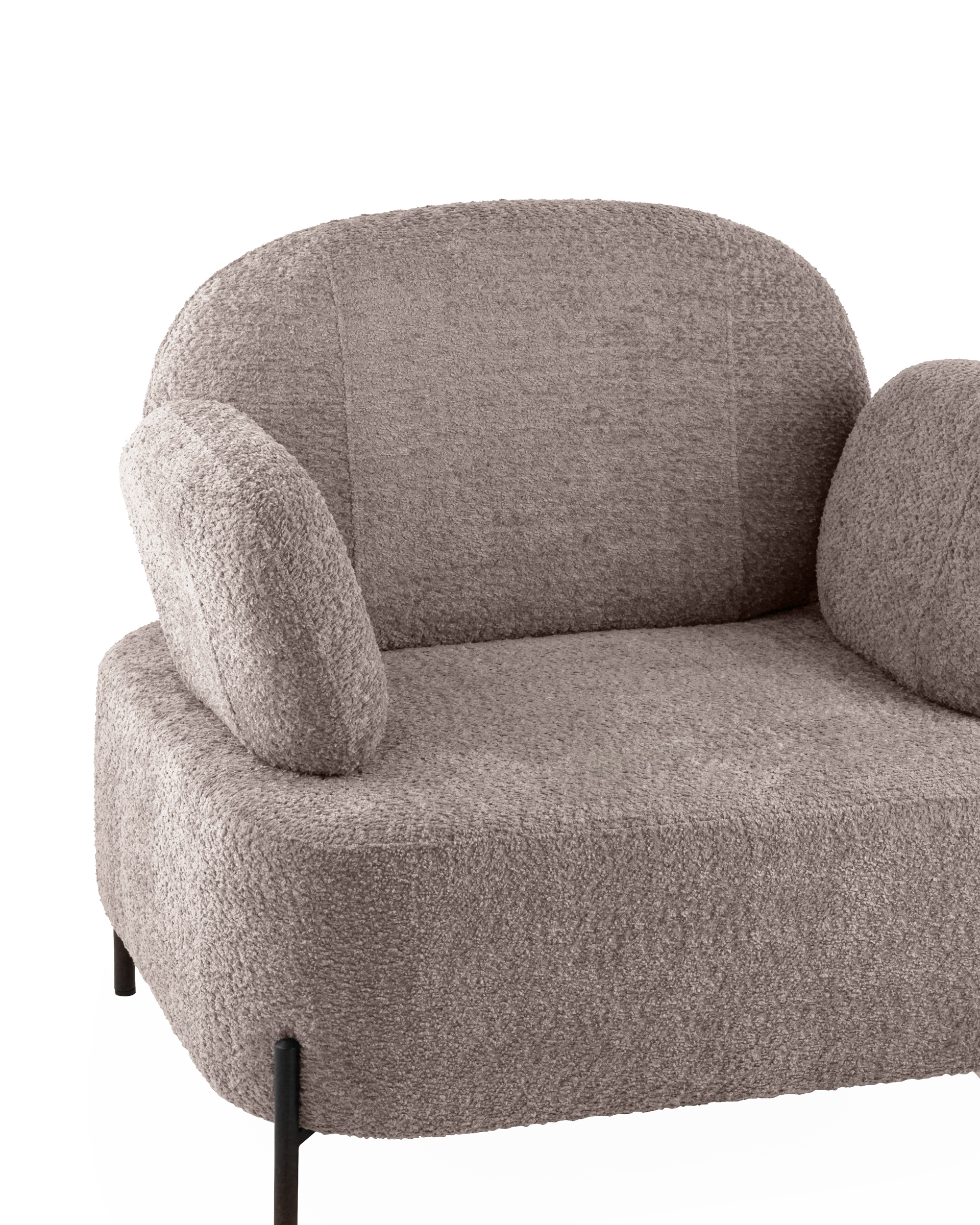 Изображение товара Кресло Stool group Кэнди 86x79x79 см цвет капучино