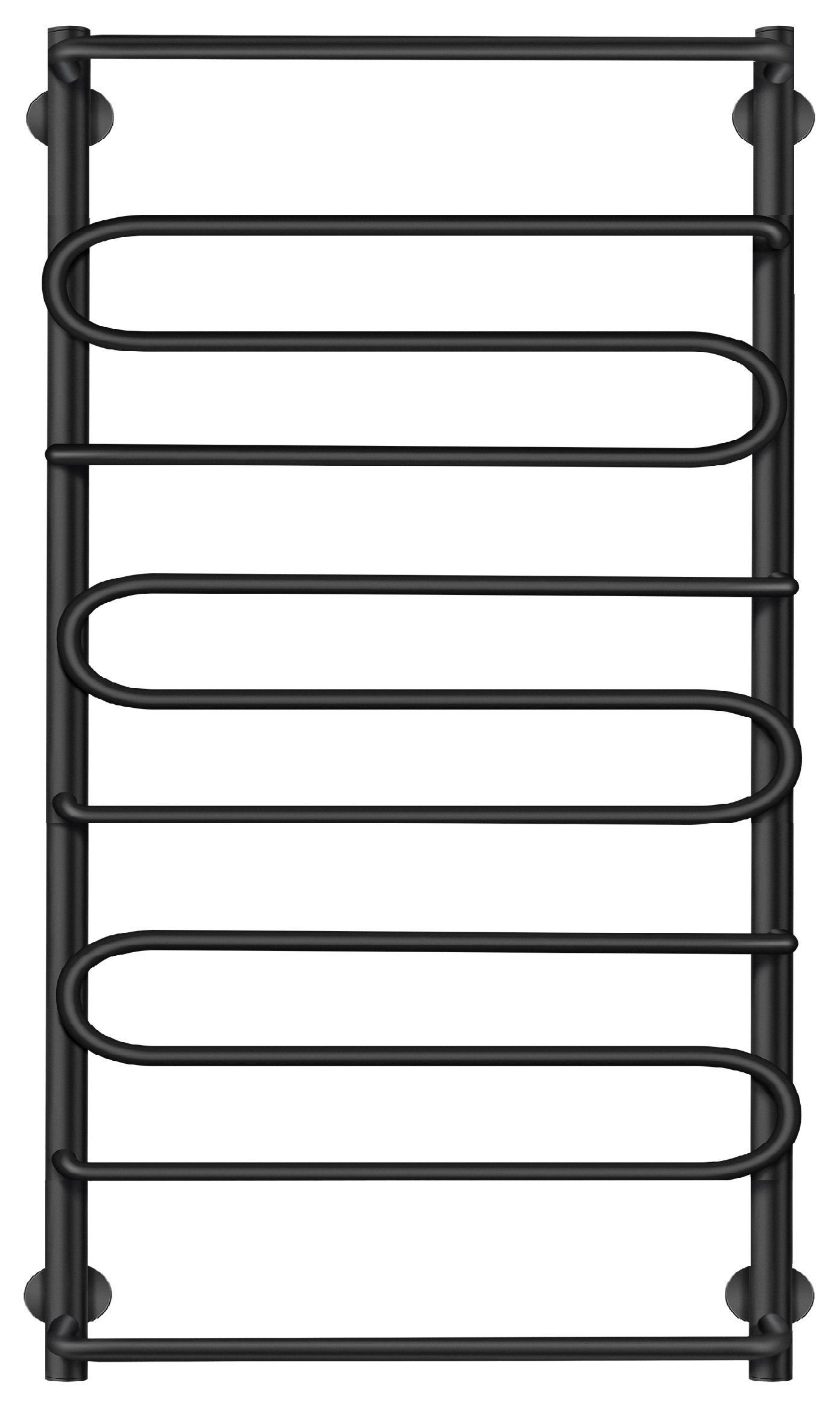 Изображение товара Полотенцесушитель водяной Secado Валенсия 2 1000x500 мм черный матовый