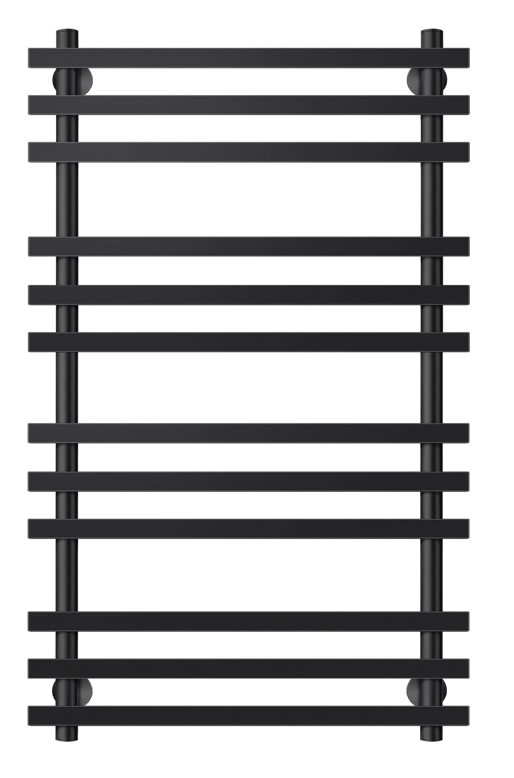 Изображение товара Полотенцесушитель водяной лесенка Secado Понтида плюс 1000x600 мм универсальная подводка нержавеющая сталь цвет черный