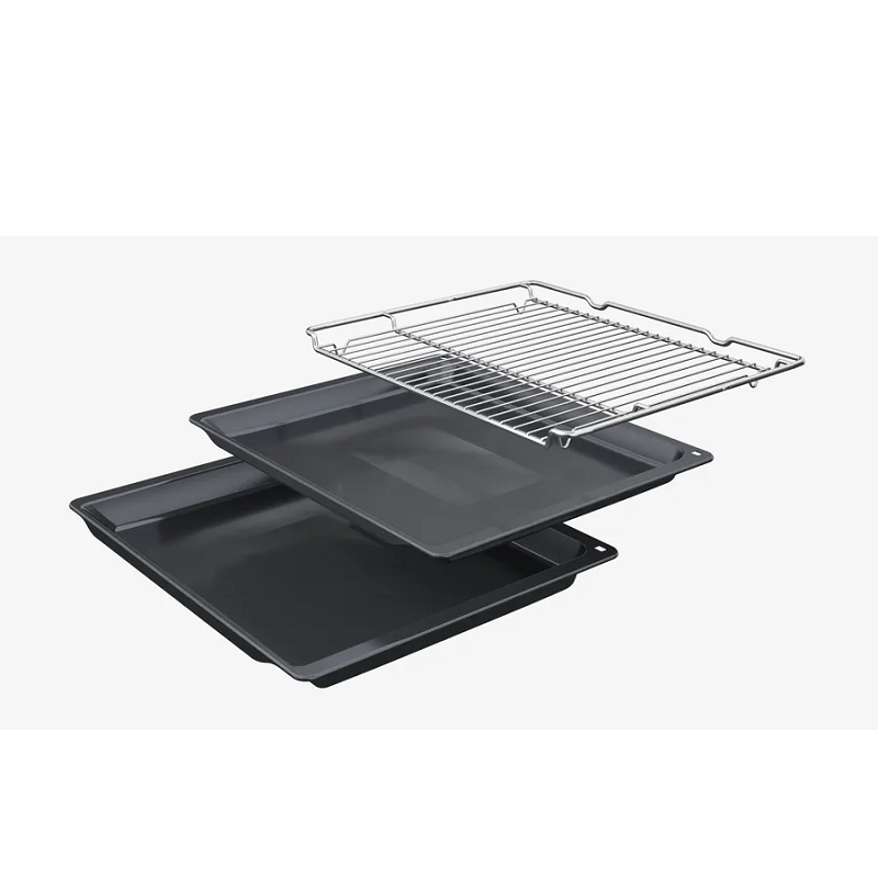 Изображение товара Встраиваемый духовой шкаф Siemens HB774G1B1 71 л черный с пиролизом