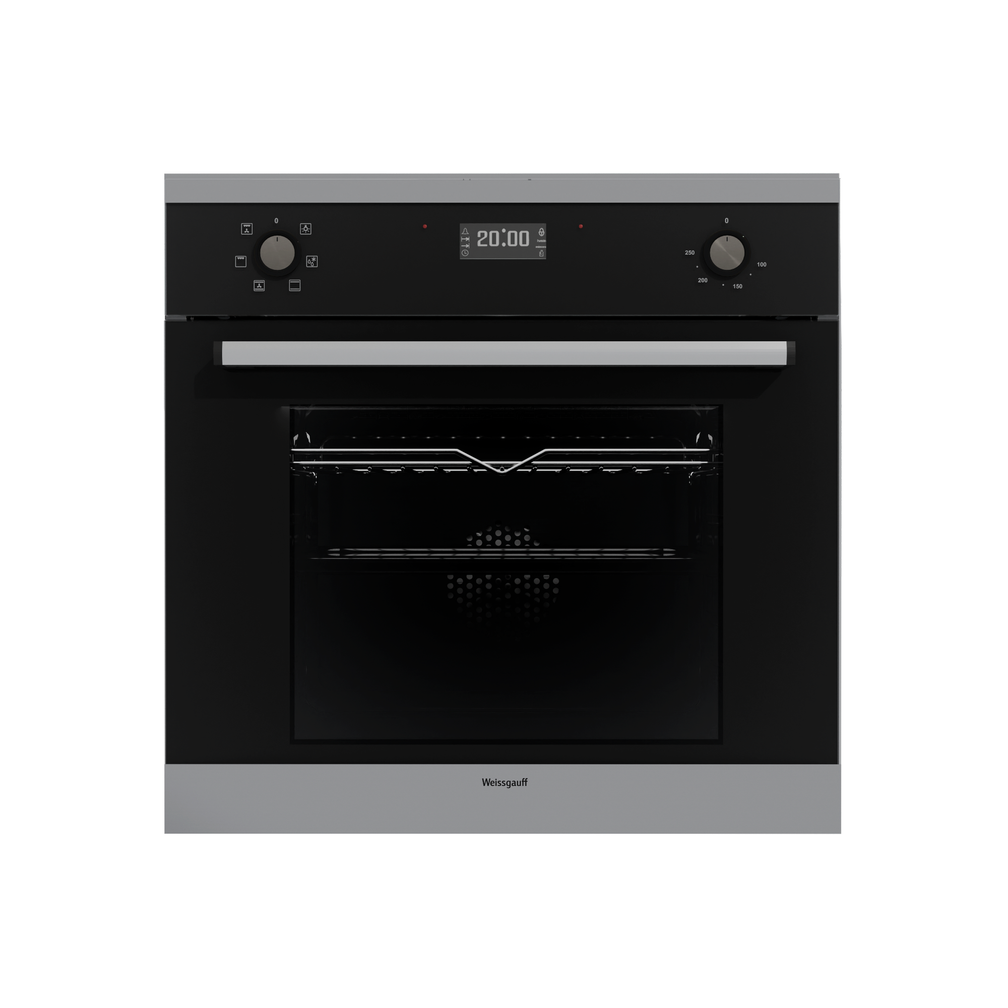 Изображение товара Электрический встраиваемый духовой шкаф Weissgauff EOV 670 60x60 см нержавеющая сталь