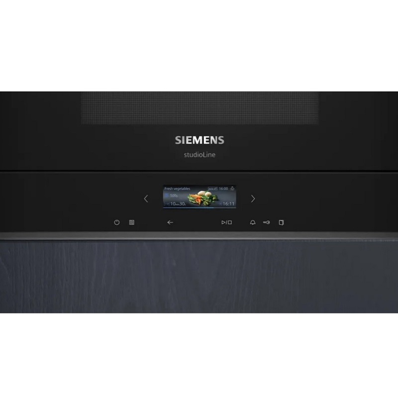 Изображение товара Встраиваемая микроволновая печь Siemens SS-46U 21 л черный с автоматическими программами
