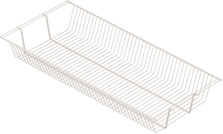 Изображение товара Корзина-полка для системы Larvij 90.3x11.8x40.6 см сталь цвет бежевый