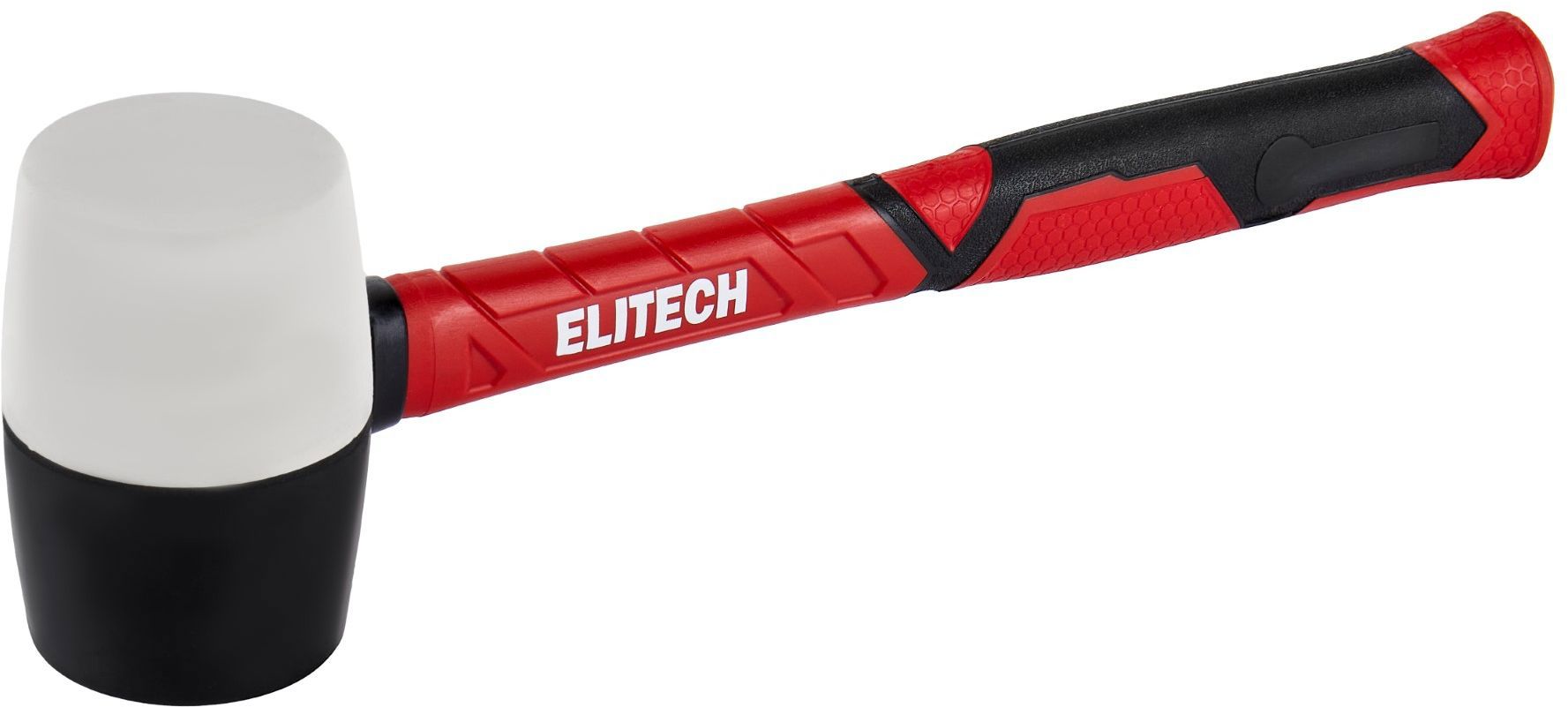 Изображение товара Киянка резиновая Elitech 620201 450 г для слесарных и строительных работ