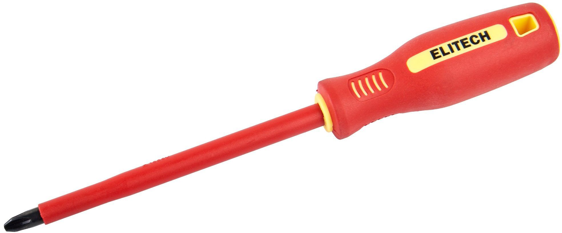 Изображение товара Отвертка крестовая диэлектрическая Elitech 231203 PH3x150 мм