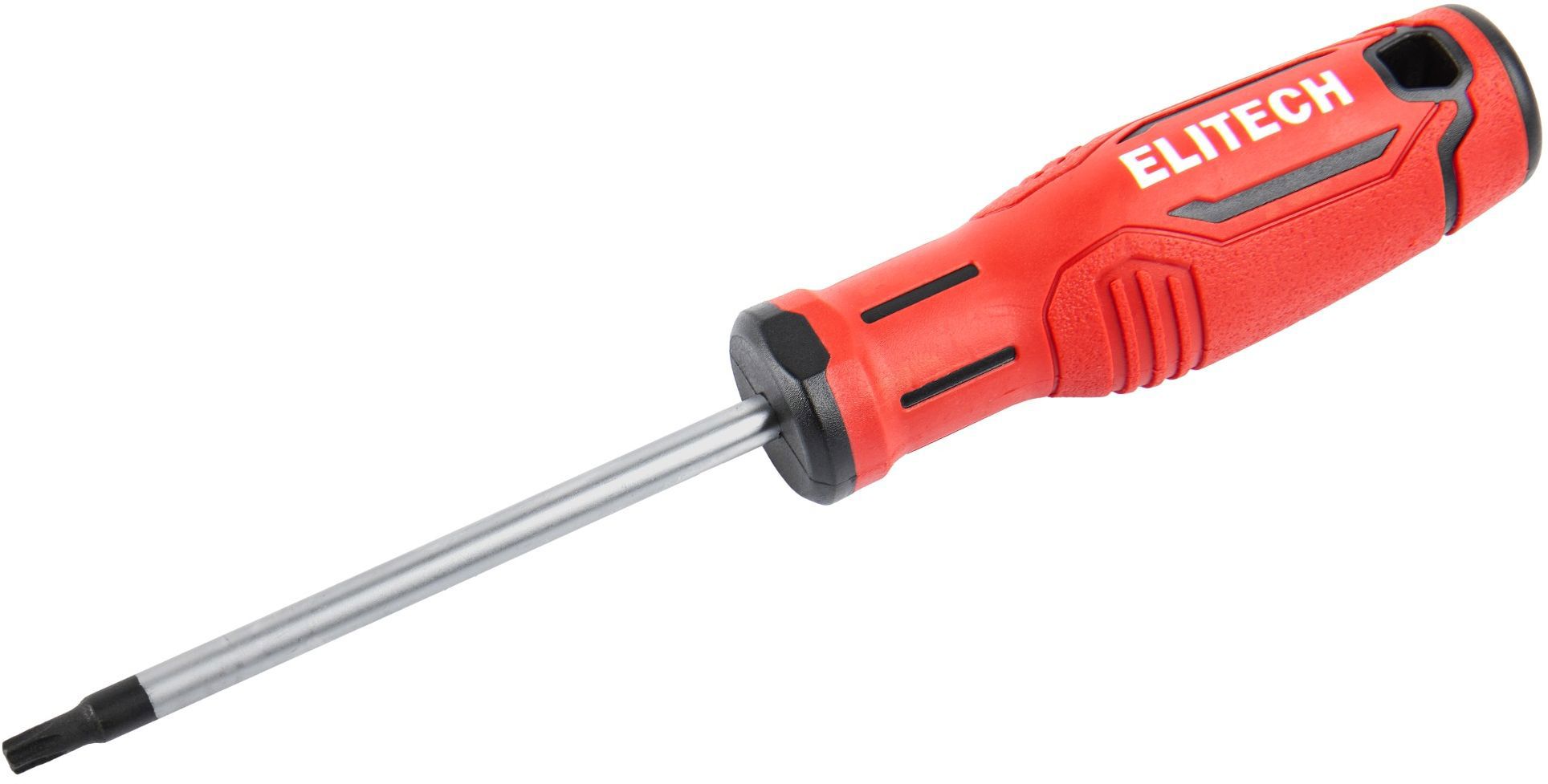 Изображение товара Отвертка Torx Elitech T25x100 мм магнитная из хромованадиевой стали