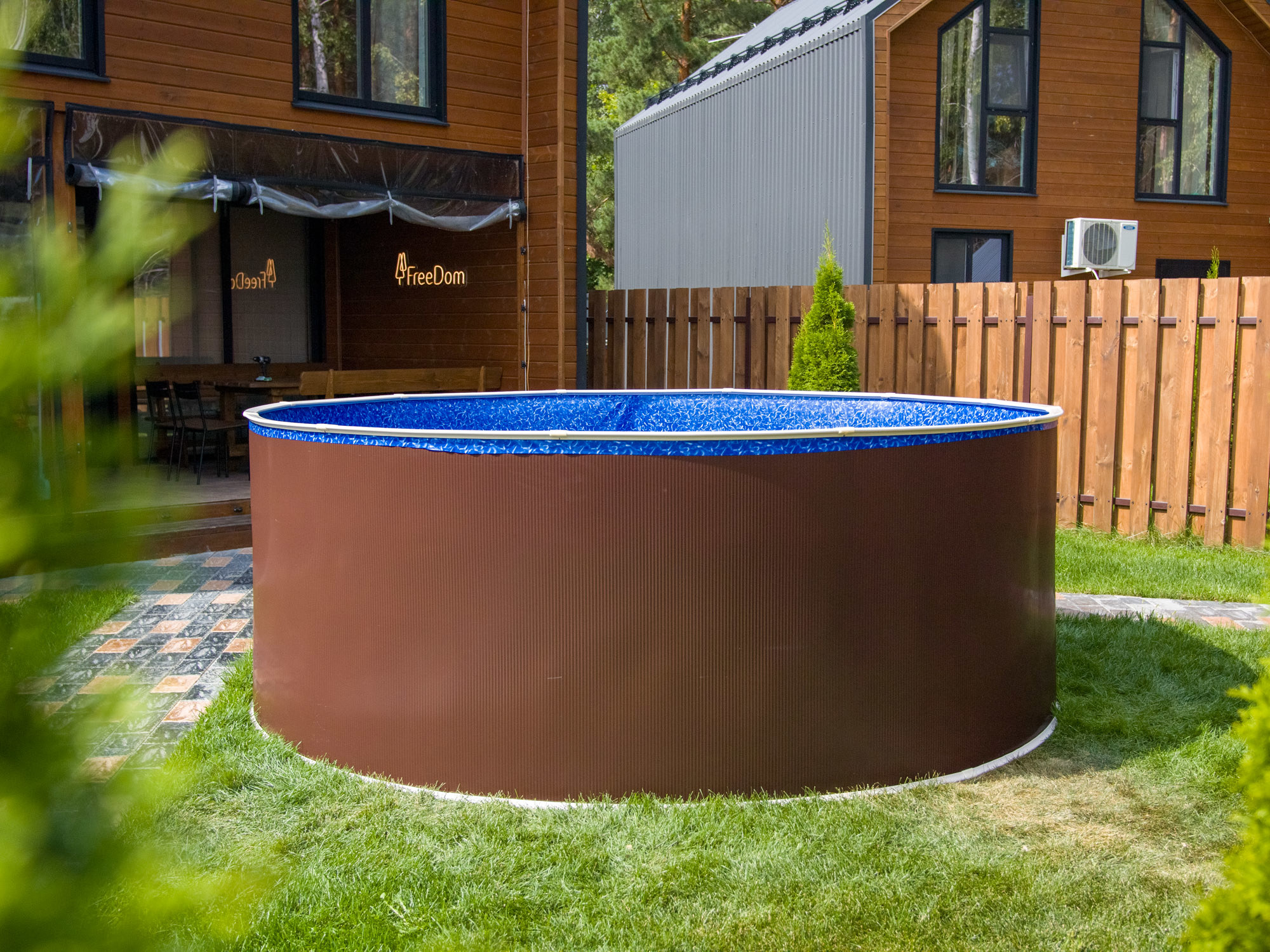 Изображение товара Бассейн каркасный Лагуна ТМ820_24 4.5 x 1.25 м 14130 л