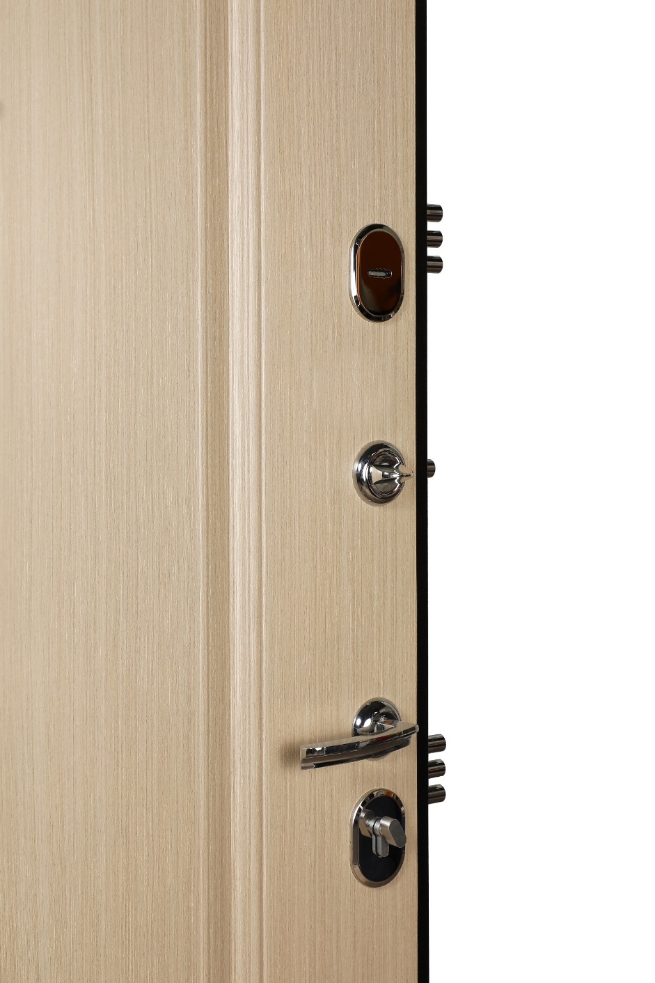 Изображение товара Входная дверь Восток 7 левый 205x86см цвет антик коричневый/дуб светлый