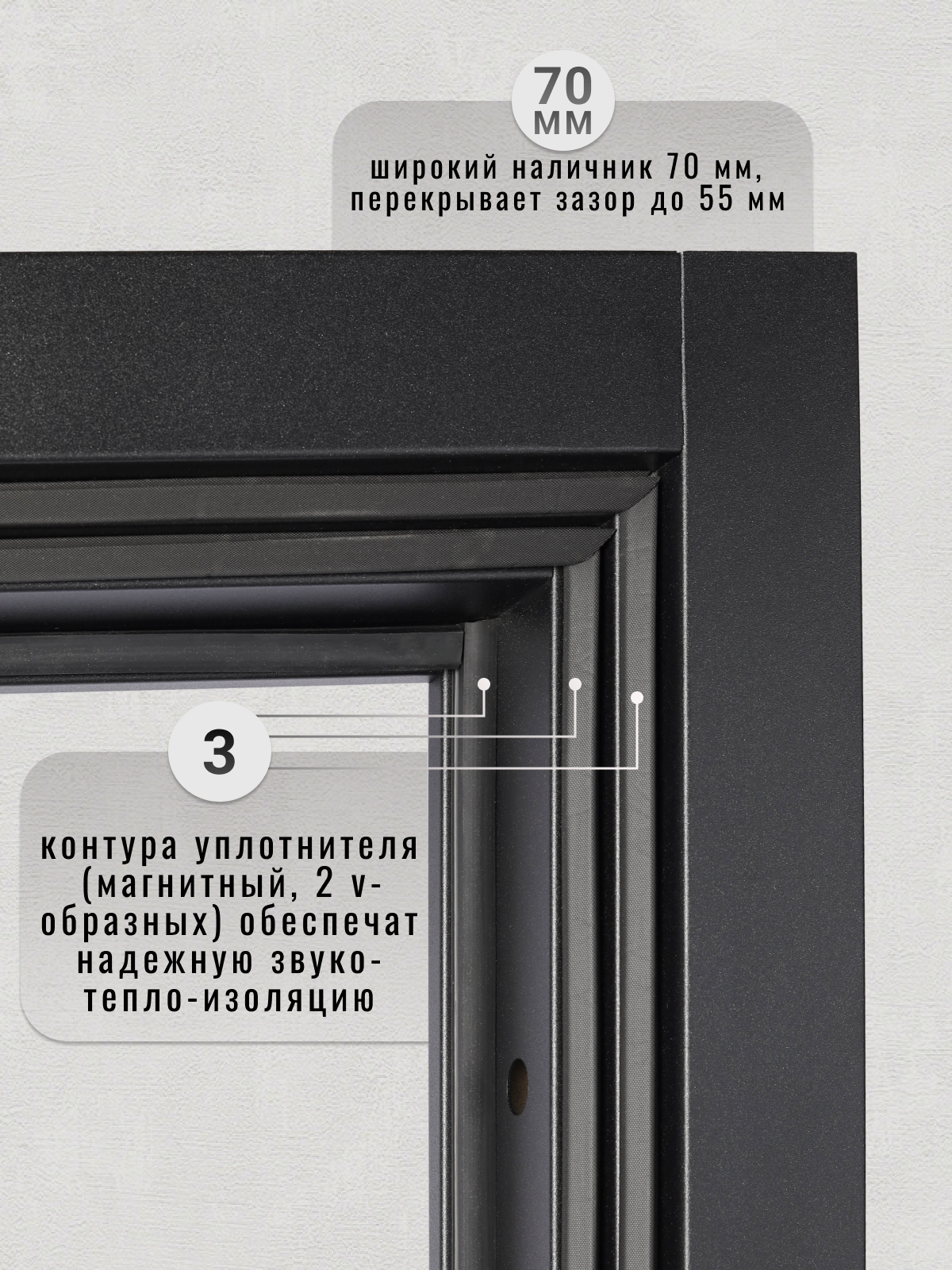 Изображение товара Входная дверь Kvarta CM правый 205x96см цвет коричневый муар/эмаль молоко Изображение товара Входная дверь Kvarta CM правый 205x96см цвет коричневый муар/эмаль молоко