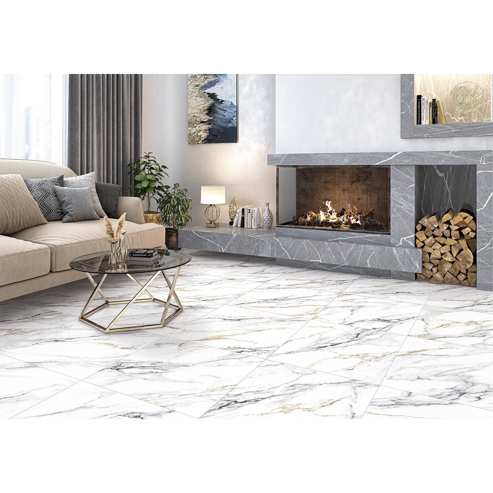 Изображение товара Керамогранит Alma ceramica Arabesco GFA57ARS04R 57x57см 1.625 м² цвет бежевый Изображение товара Керамогранит Alma ceramica Arabesco GFA57ARS04R 57x57см 1.625 м² цвет бежевый