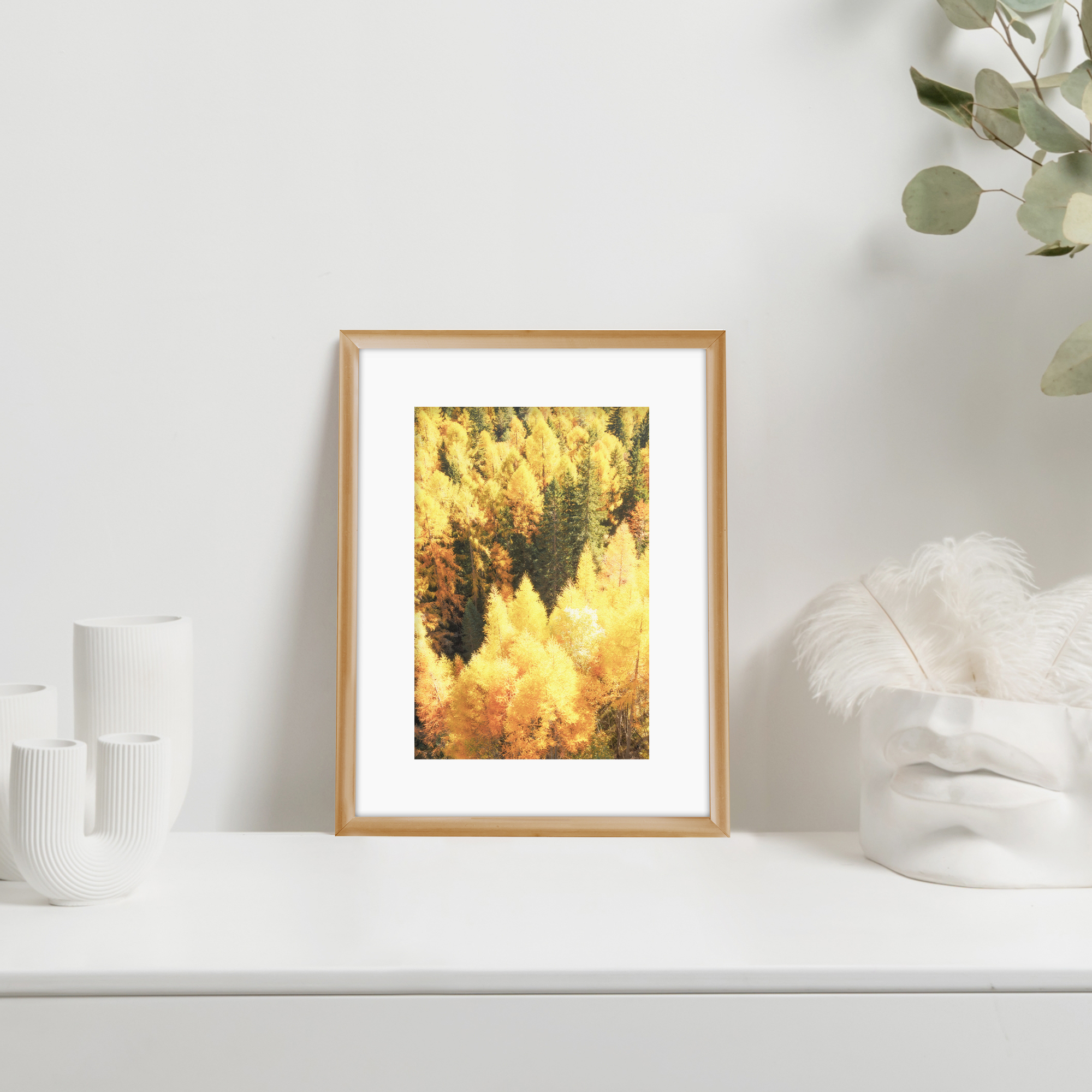 Рамка KREAFORTA Lila 15x20 см пластик цвет золото - 2