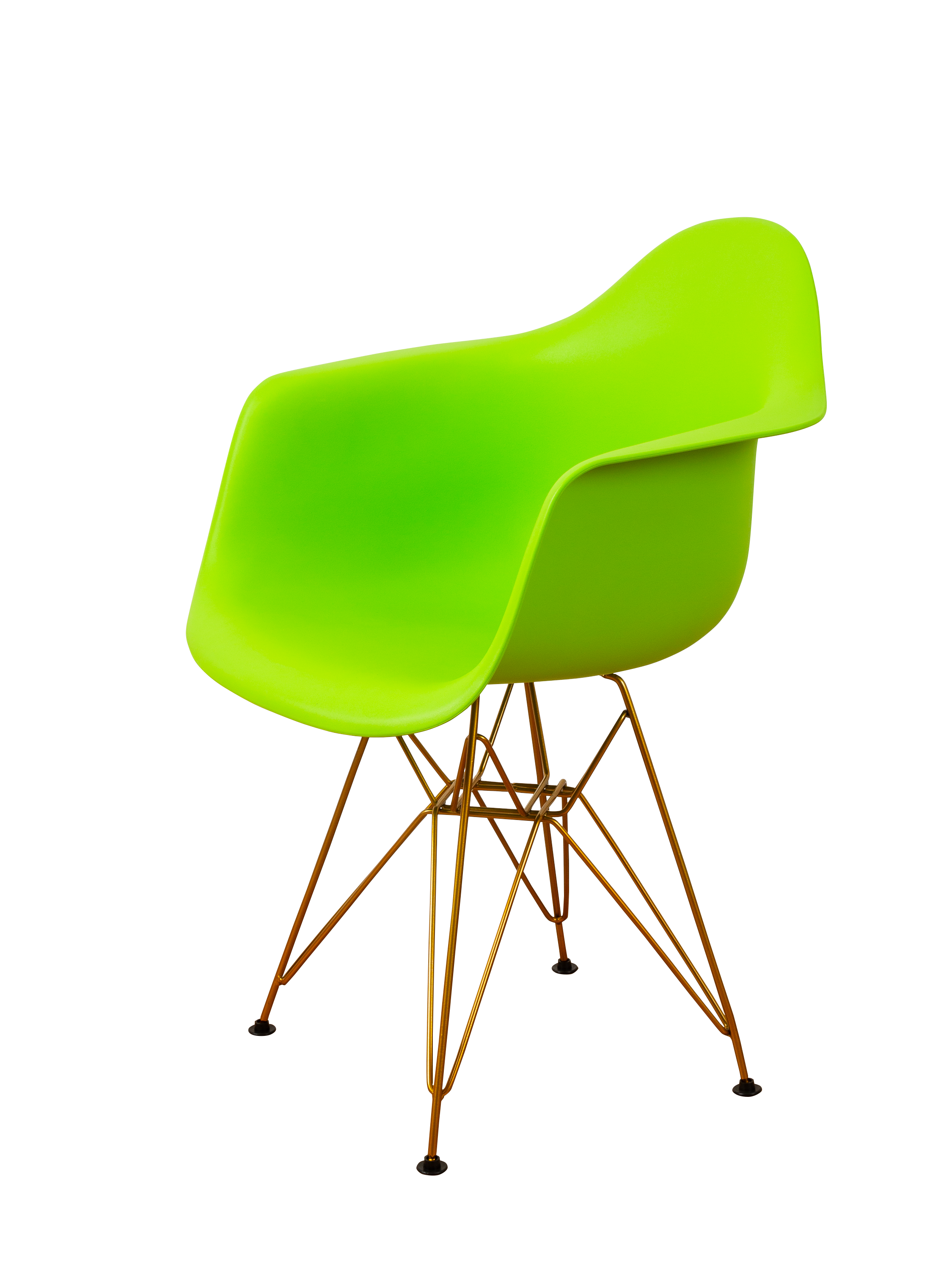 Изображение товара Комплект из 4 кухонных стульев DERSTUHL 330 GOLD салатовый устойчивый стиль минимализм