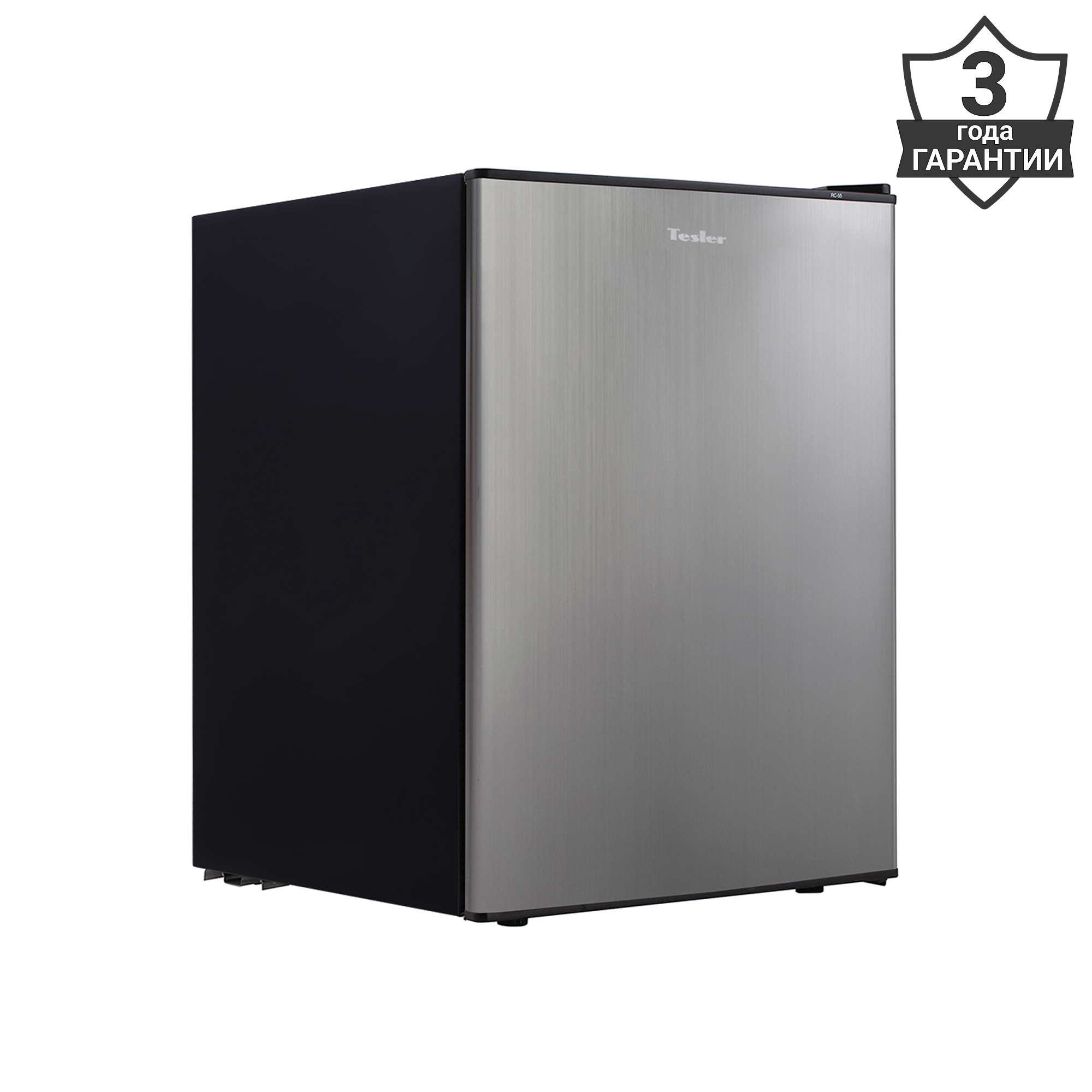 Изображение товара Отдельностоящий холодильник Tesler RC-73 GRAPHITE 68 л компактный для дома и офиса