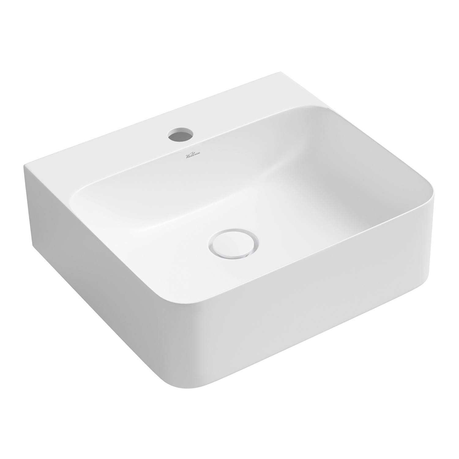 Изображение товара Раковина накладная Wellsee Clermont 43см комплект 5 в 1 20220229R