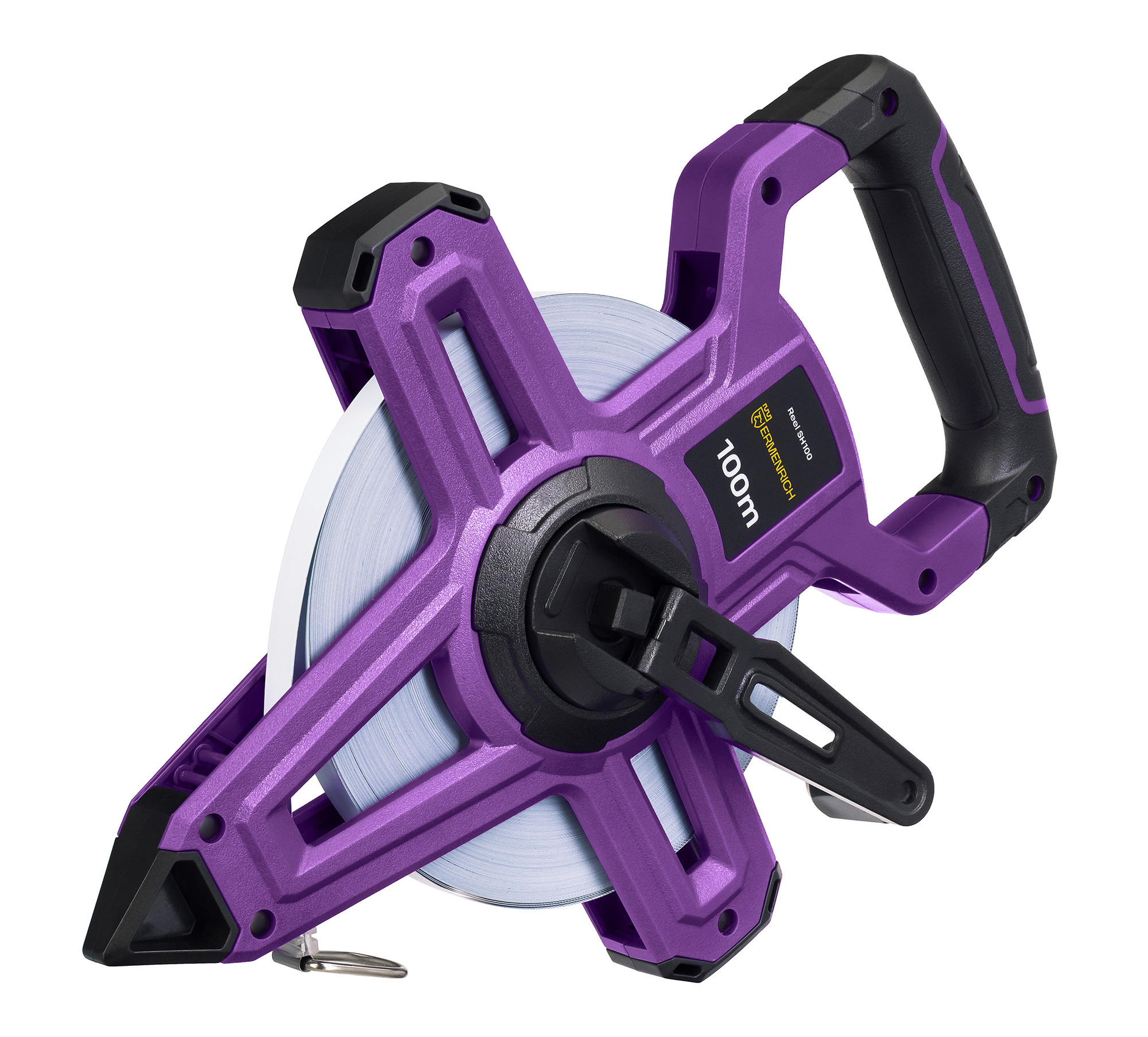 Изображение товара Рулетка геодезическая Ermenrich SH100 100 м x 13 мм