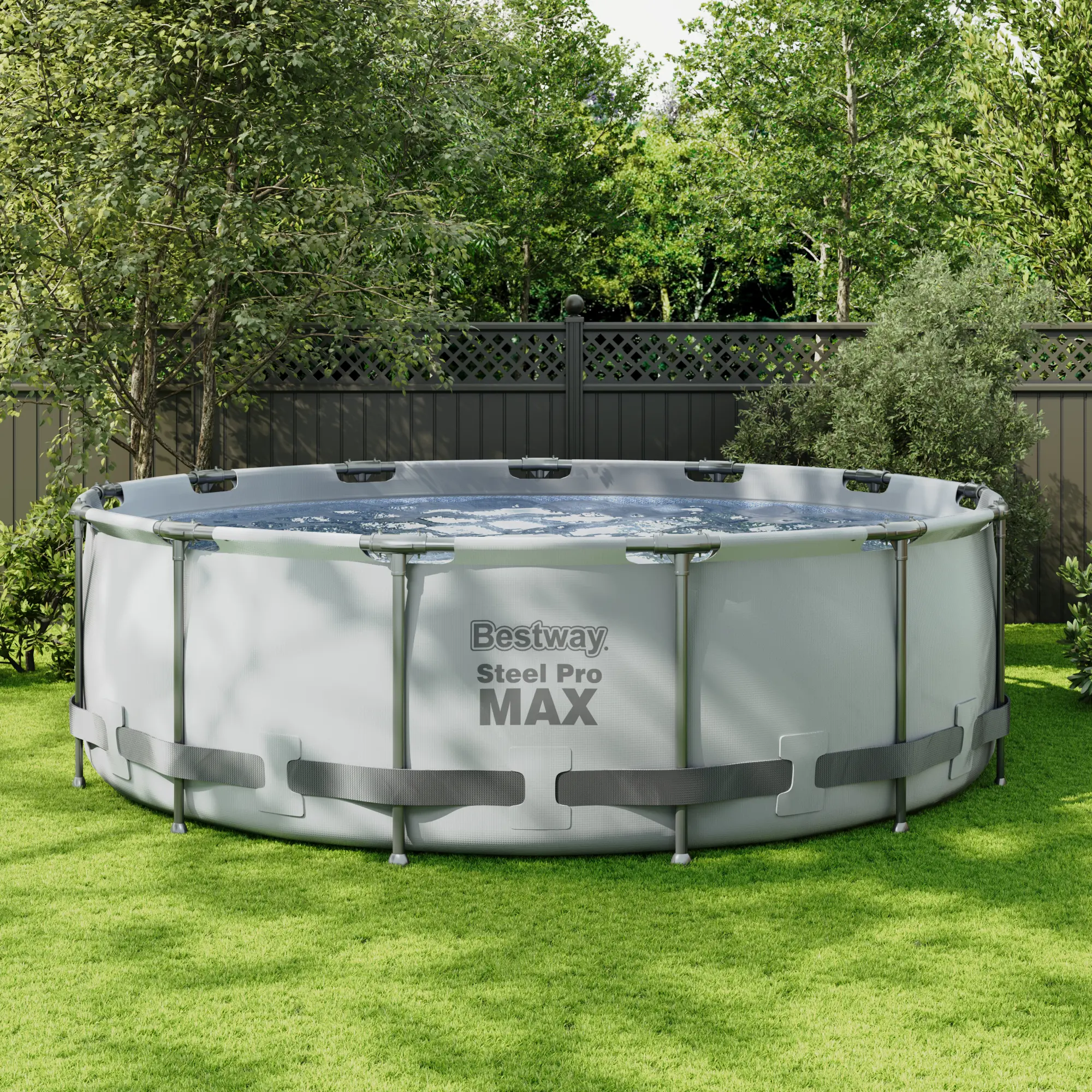 Каркасный бассейн Bestway Steel Pro Max 3.96x1.22 12690 л - 10